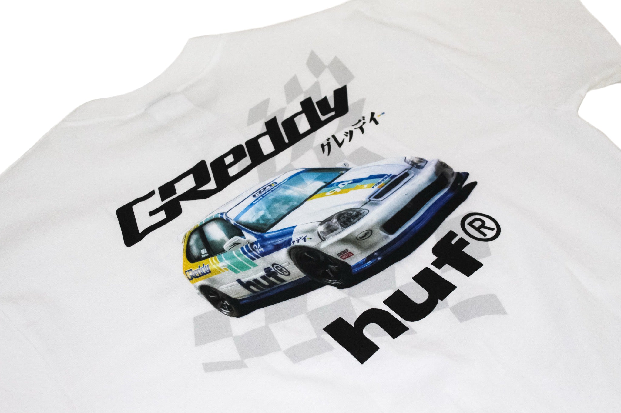 HUF x GReddy EK Tee - White