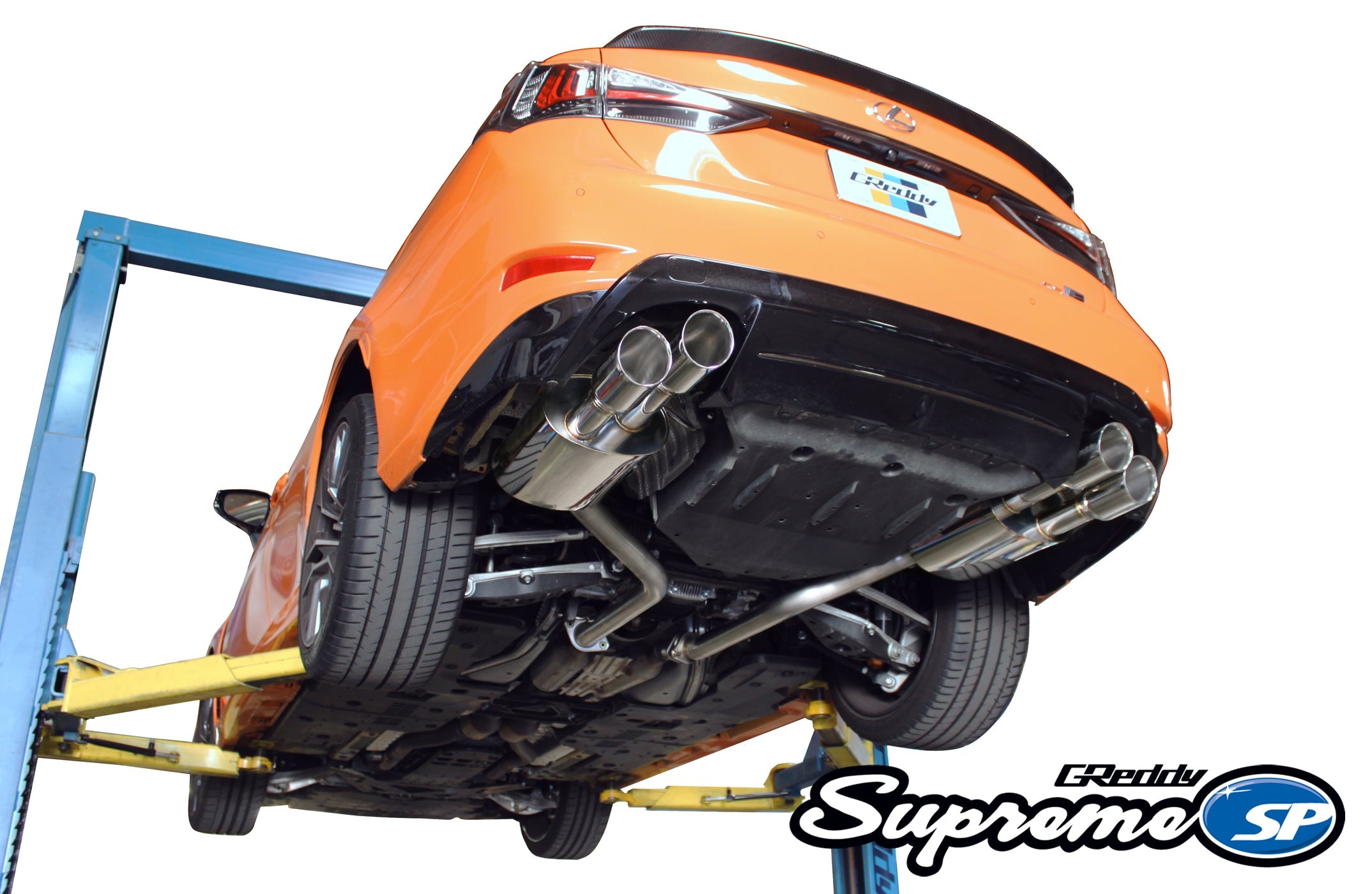 SUPREME LEXUS GSF 16-17 AXLE-BACK SYSTEM - (10118207)