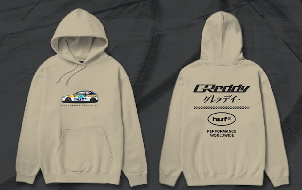 HUF x GReddy EK Hood - Sand