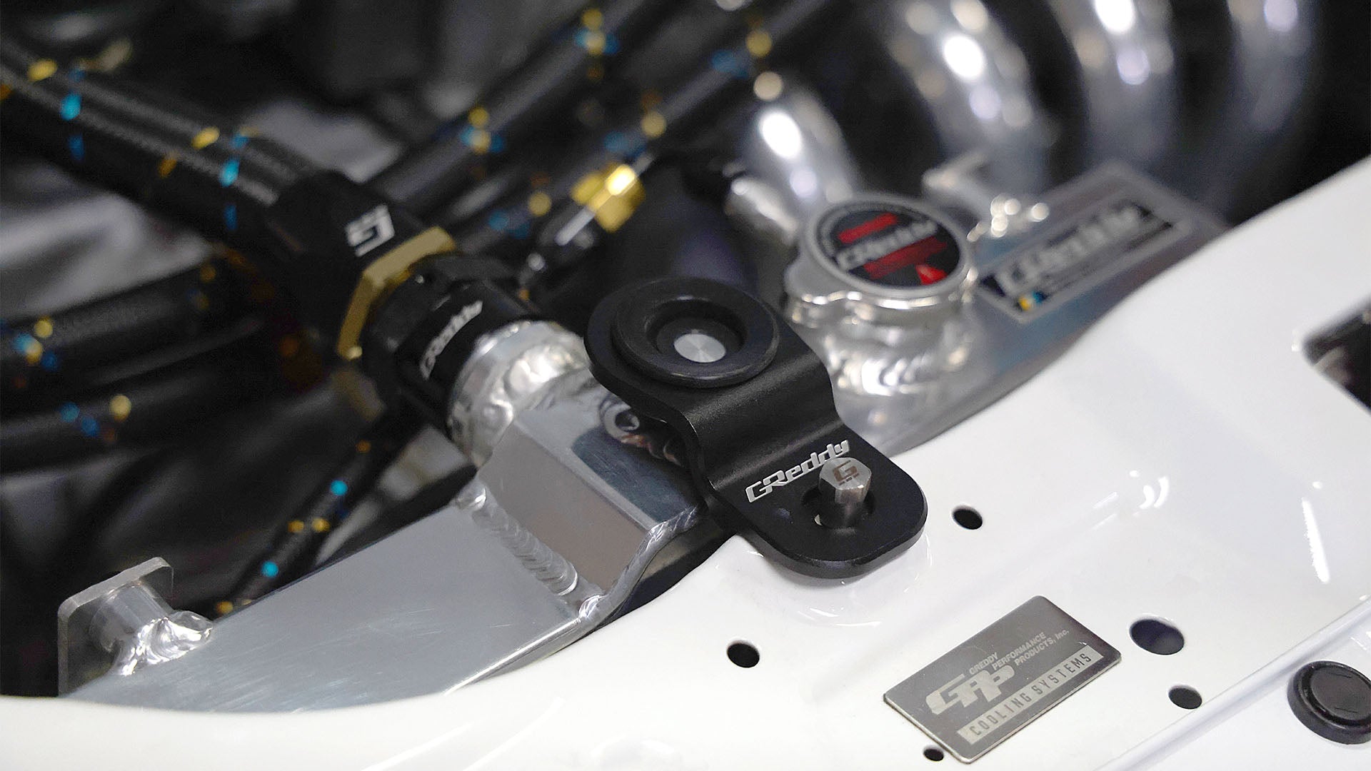 GReddy Billet Aluminum Radiator Mount Bracket (EG/EK 92-00 Honda Civic)