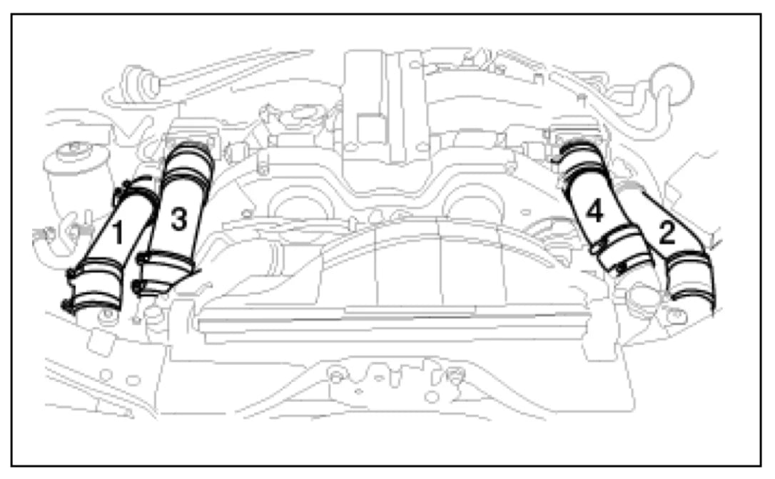 Z32 ALUMINUM INTAKE PIPING KIT - (12020930)