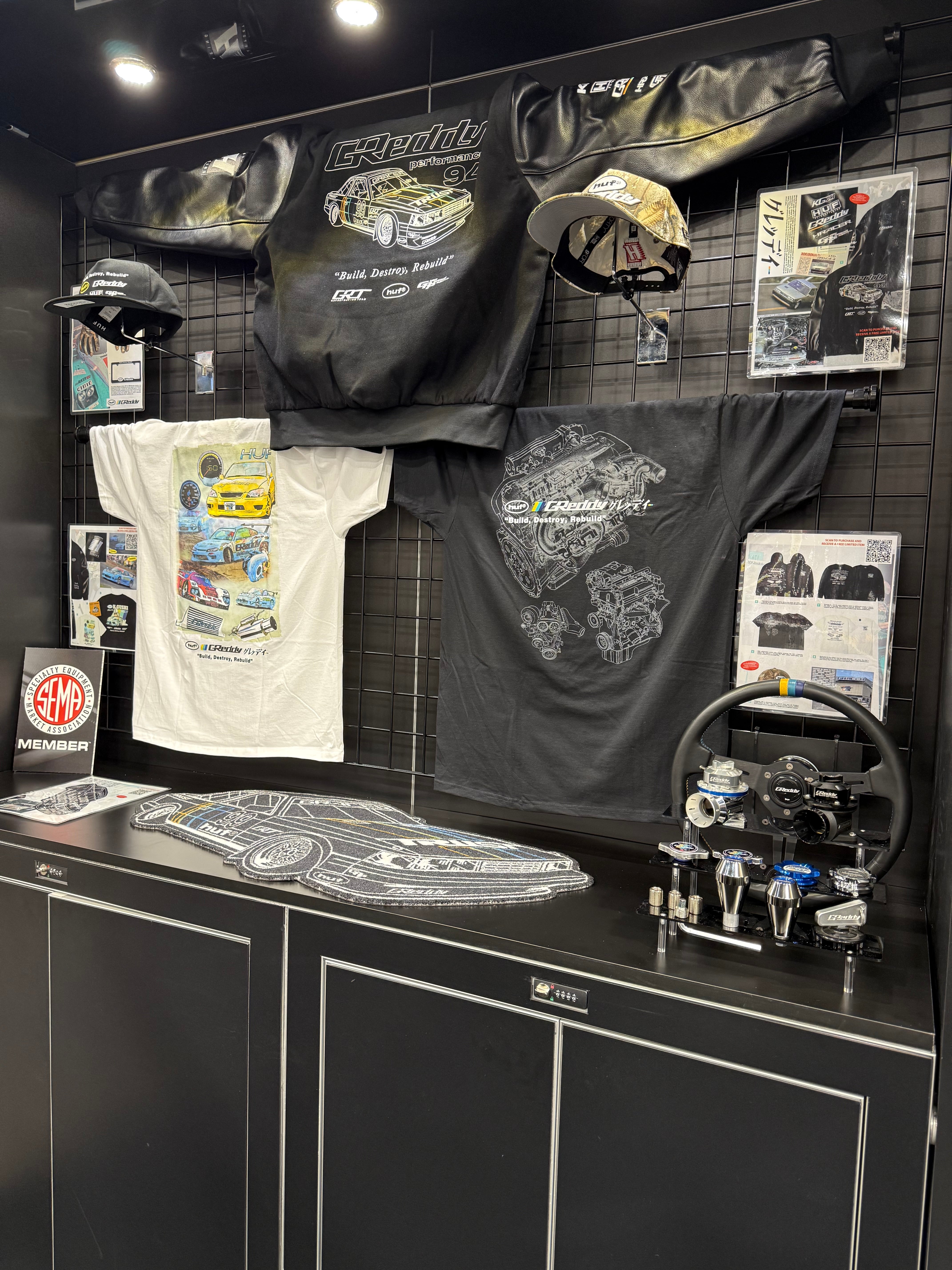 HUF x GReddy Car Pet