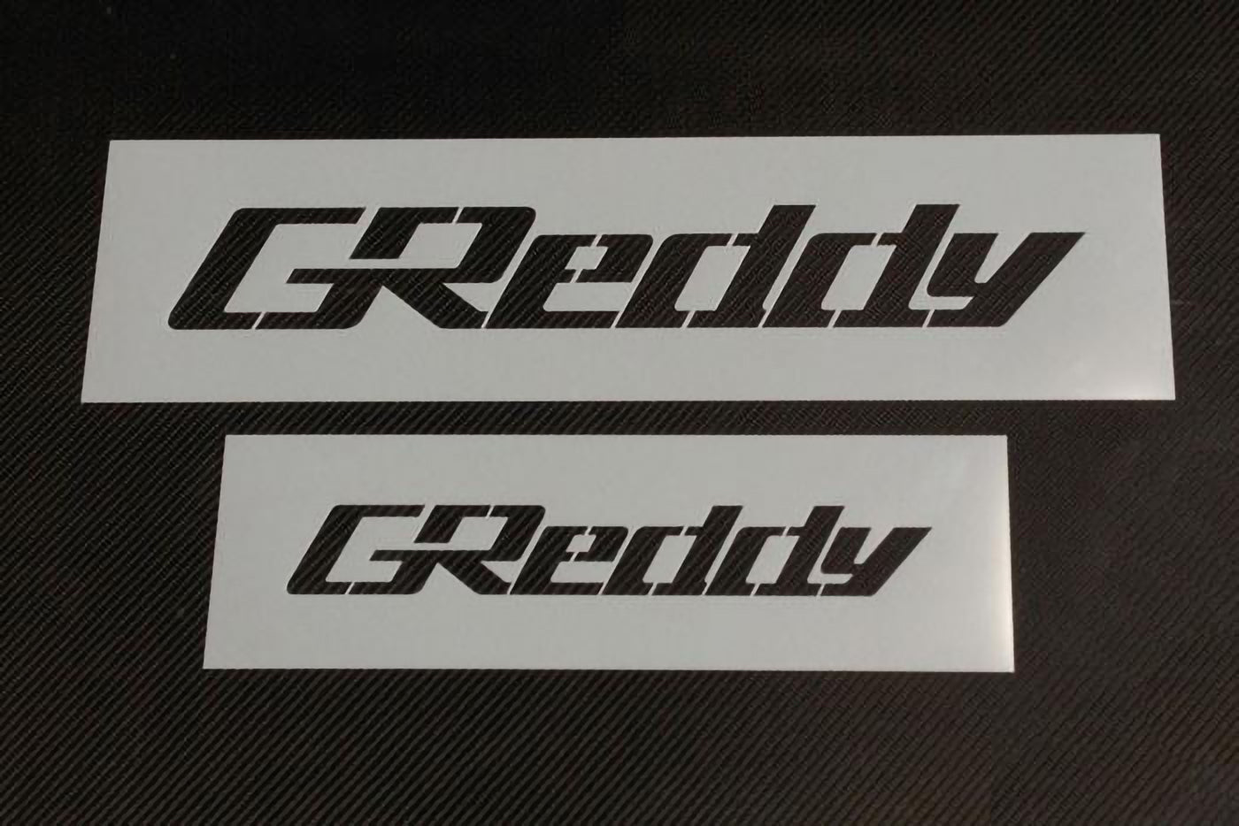 GREDDY STENCIL LG 22.5"X3.125" - (12099997)