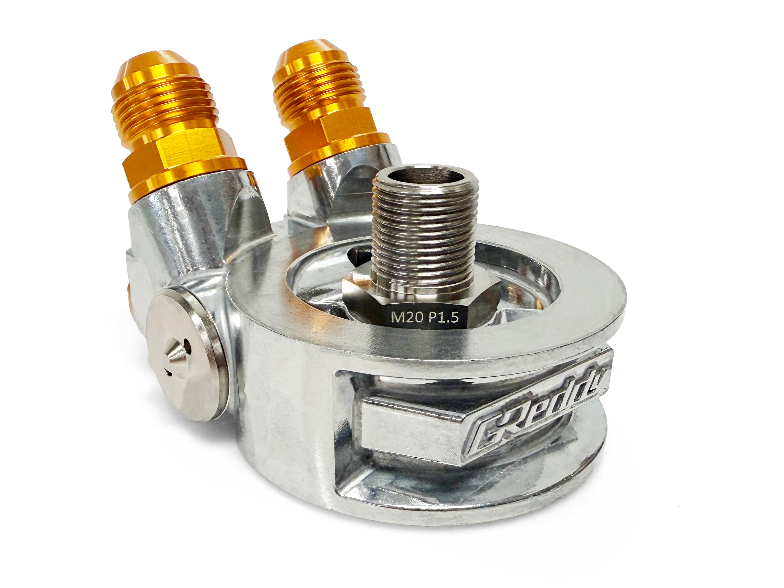 OIL COOLER STD BLOCK, ENG: M20x1.5, FILTER: M20xP1.5, 10AN - (12401190)  NEW!