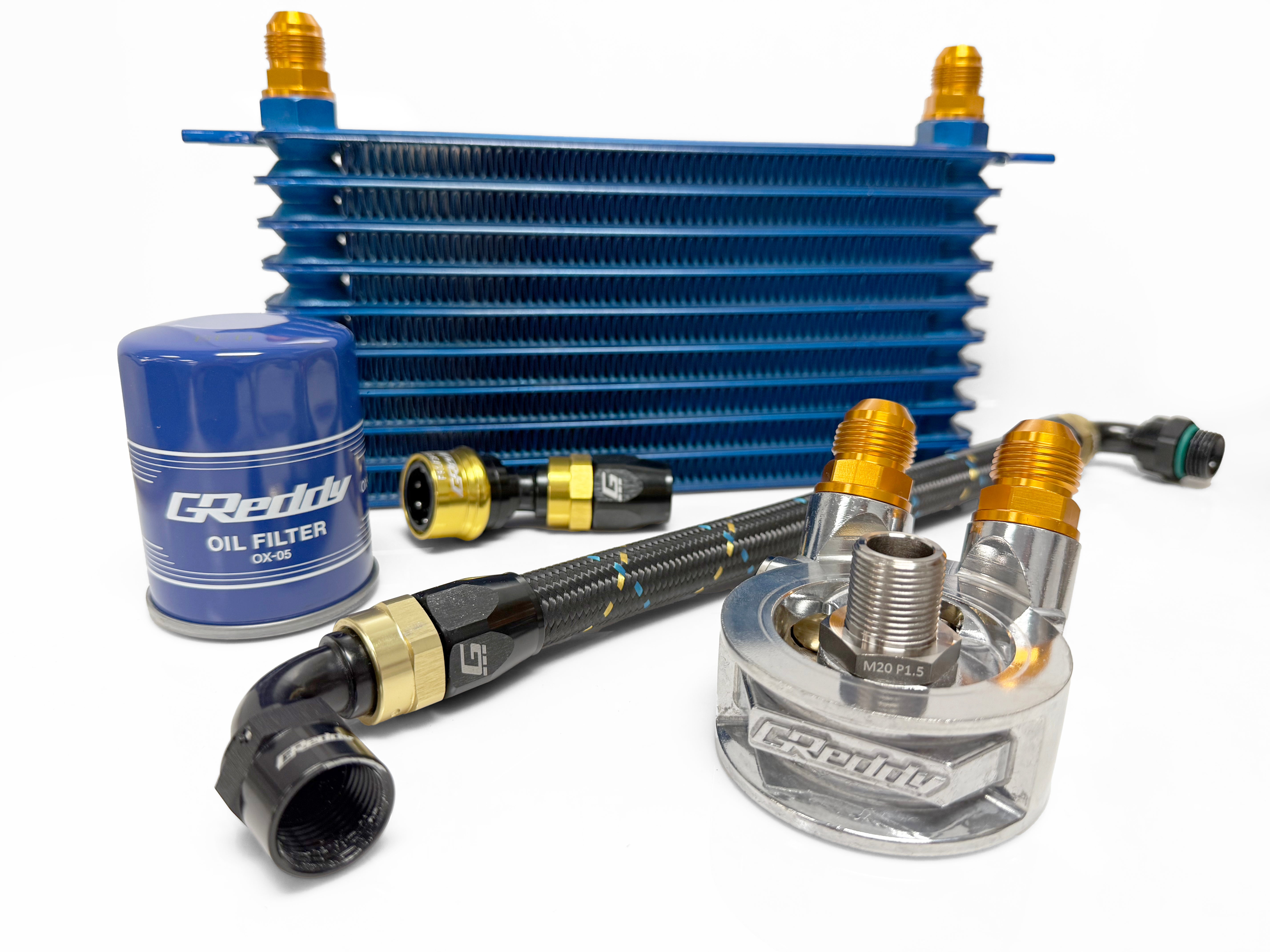 Revised GReddy Std. Oil Cooler Block Adapter - Universal - NEW and In-stock!