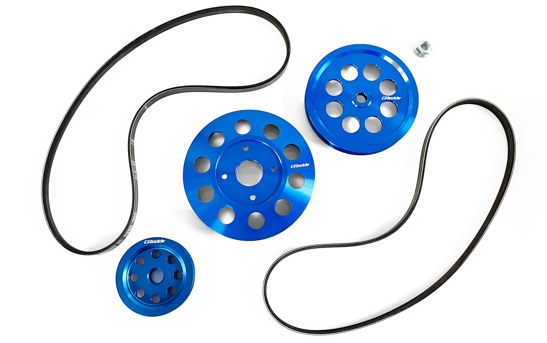 ALUMINUM RACING PULLEY KIT RB26DETT (BCNR33/BNR34)  - (13522113)