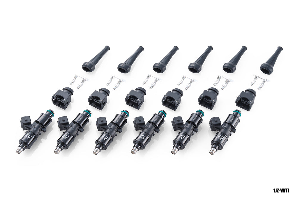 GREDDY FUEL INJECTOR KIT  1JZ-VVTi  BLACK - (13913210 13913211)