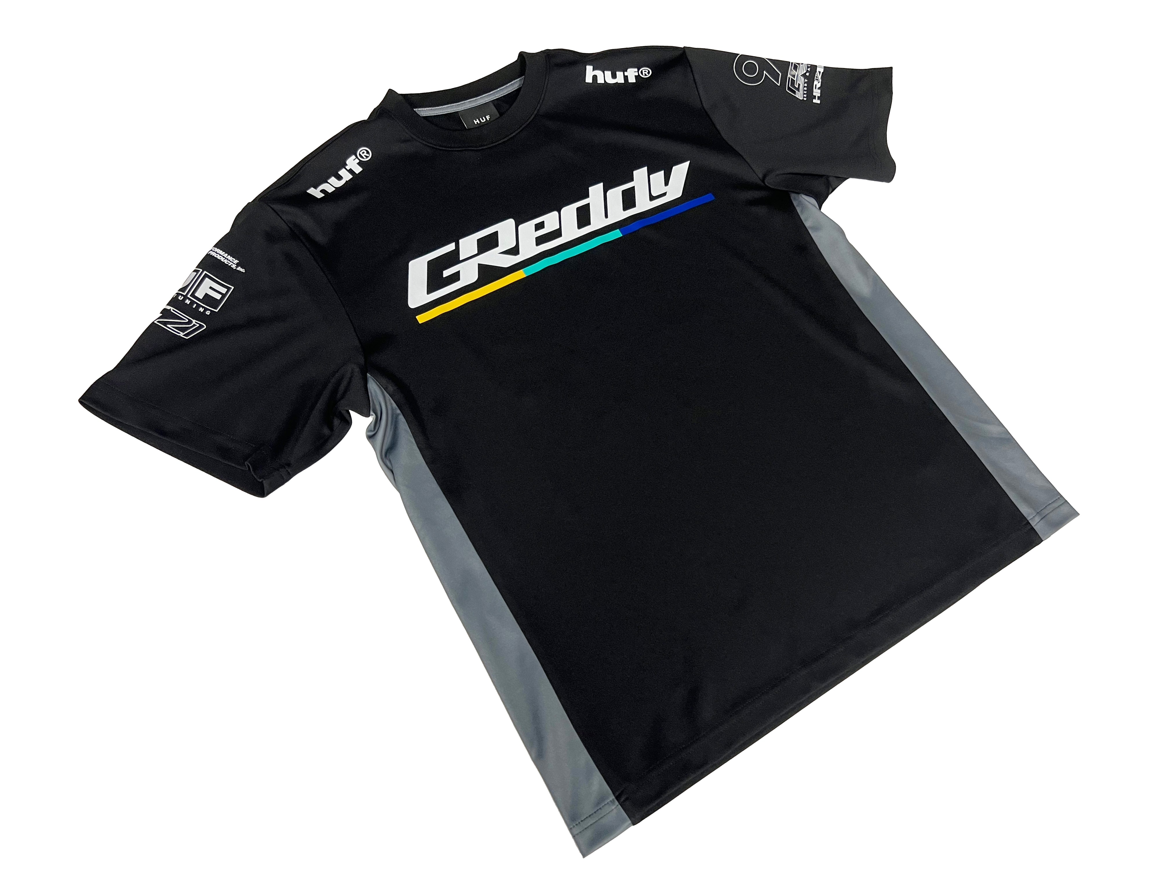 HUF x GReddy Formula Jersey - Black