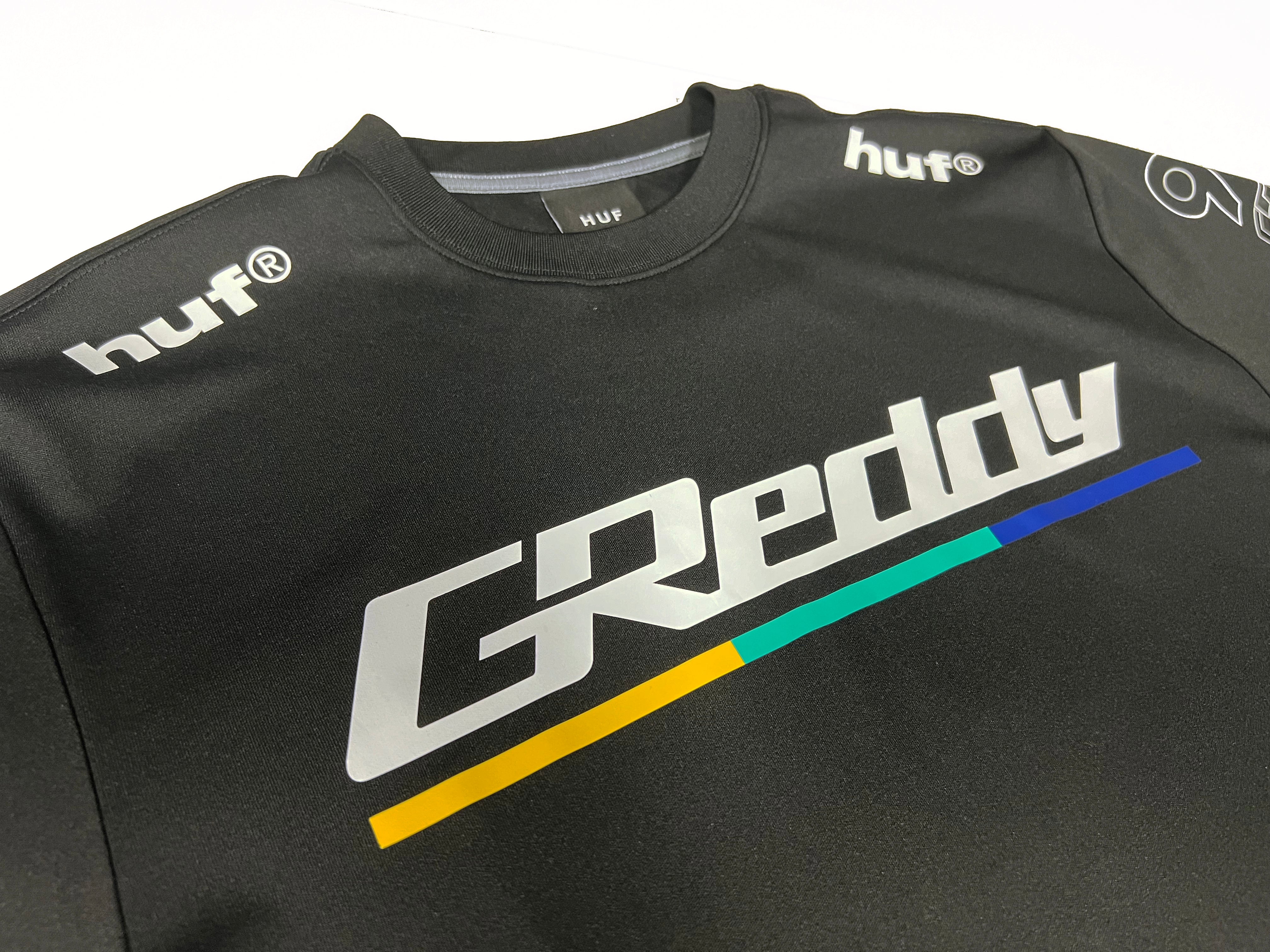 HUF x GReddy Formula Jersey - Black