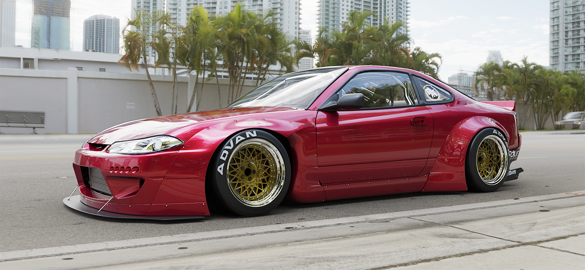 Rocket Bunny Aero - Nissan Silvia (S15)