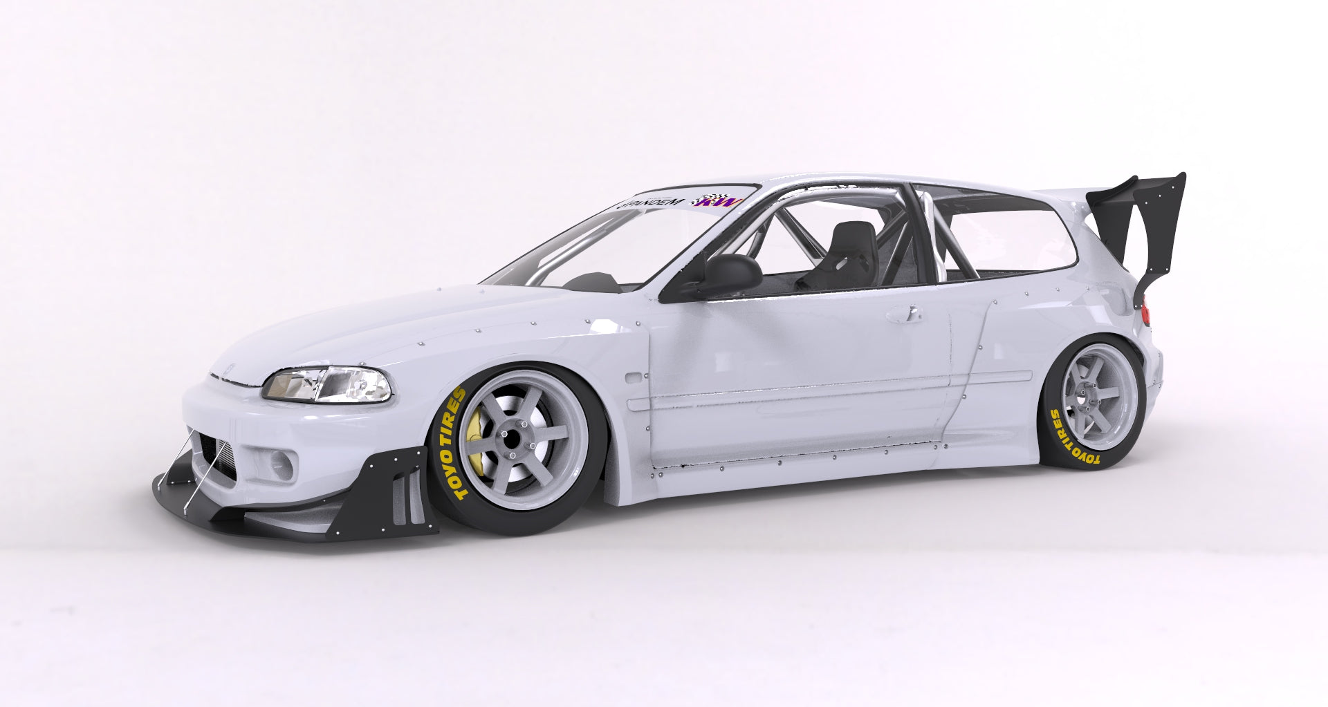 Pandem Aero - Honda Civic (EG) Ver. 1 & Ver. 1.5