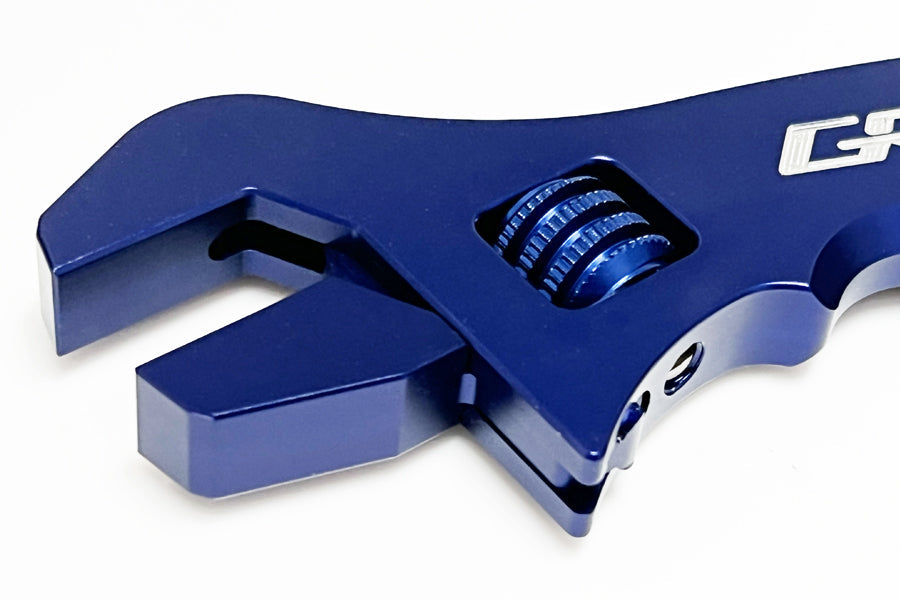 GReddy X Dyme Adjustable AN Wrench V2 - Blue