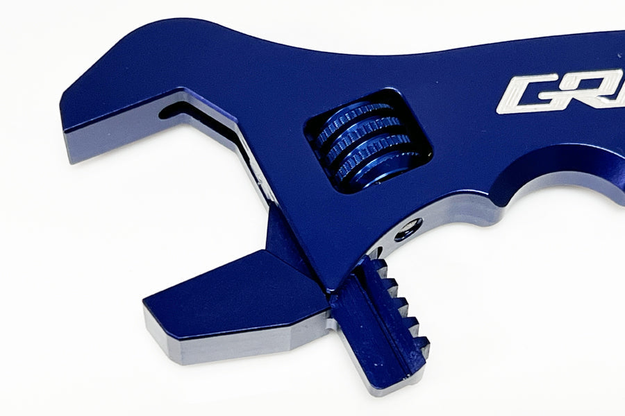 GReddy X Dyme Adjustable AN Wrench V2 - Blue