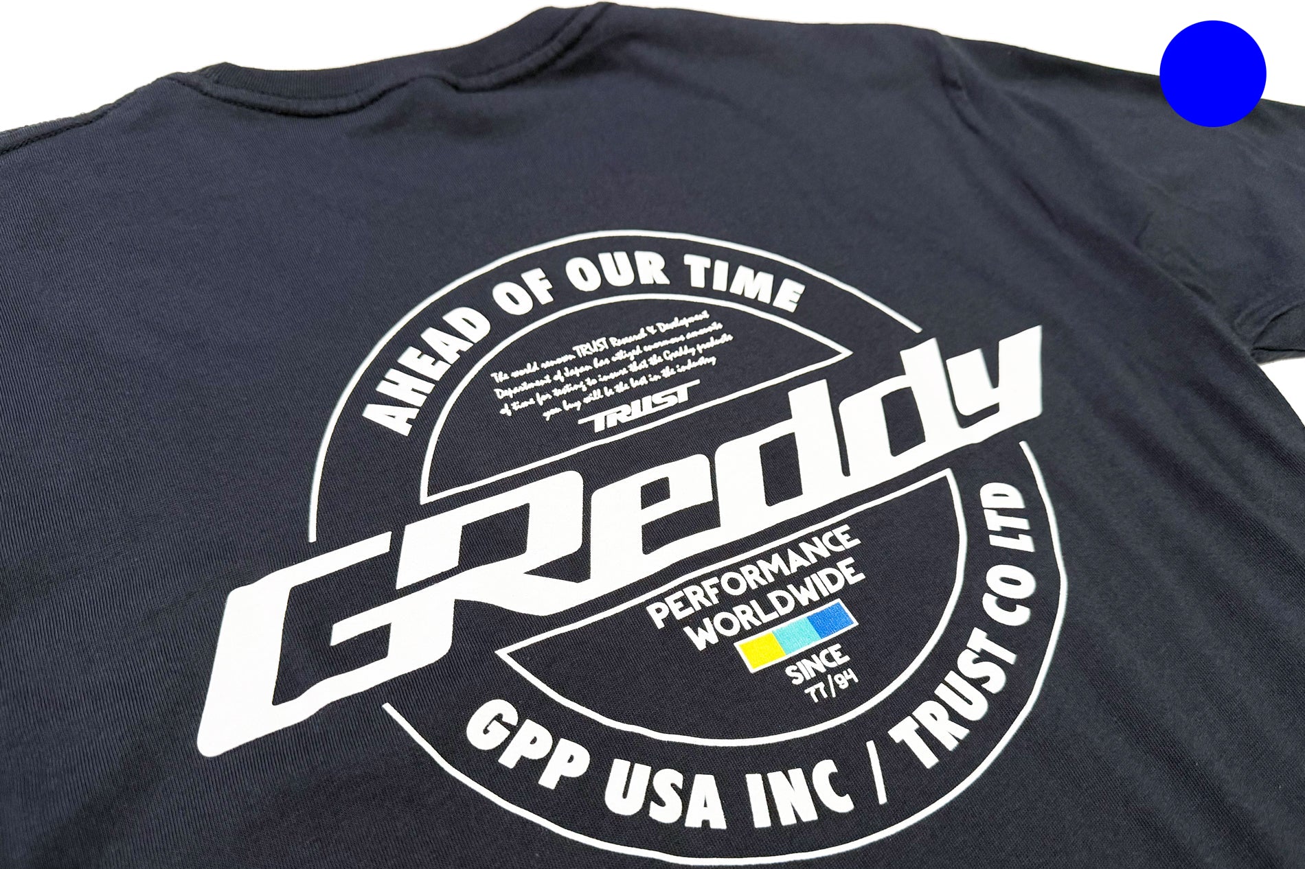 GReddy Worldwide Seal Tee - Navy Blue