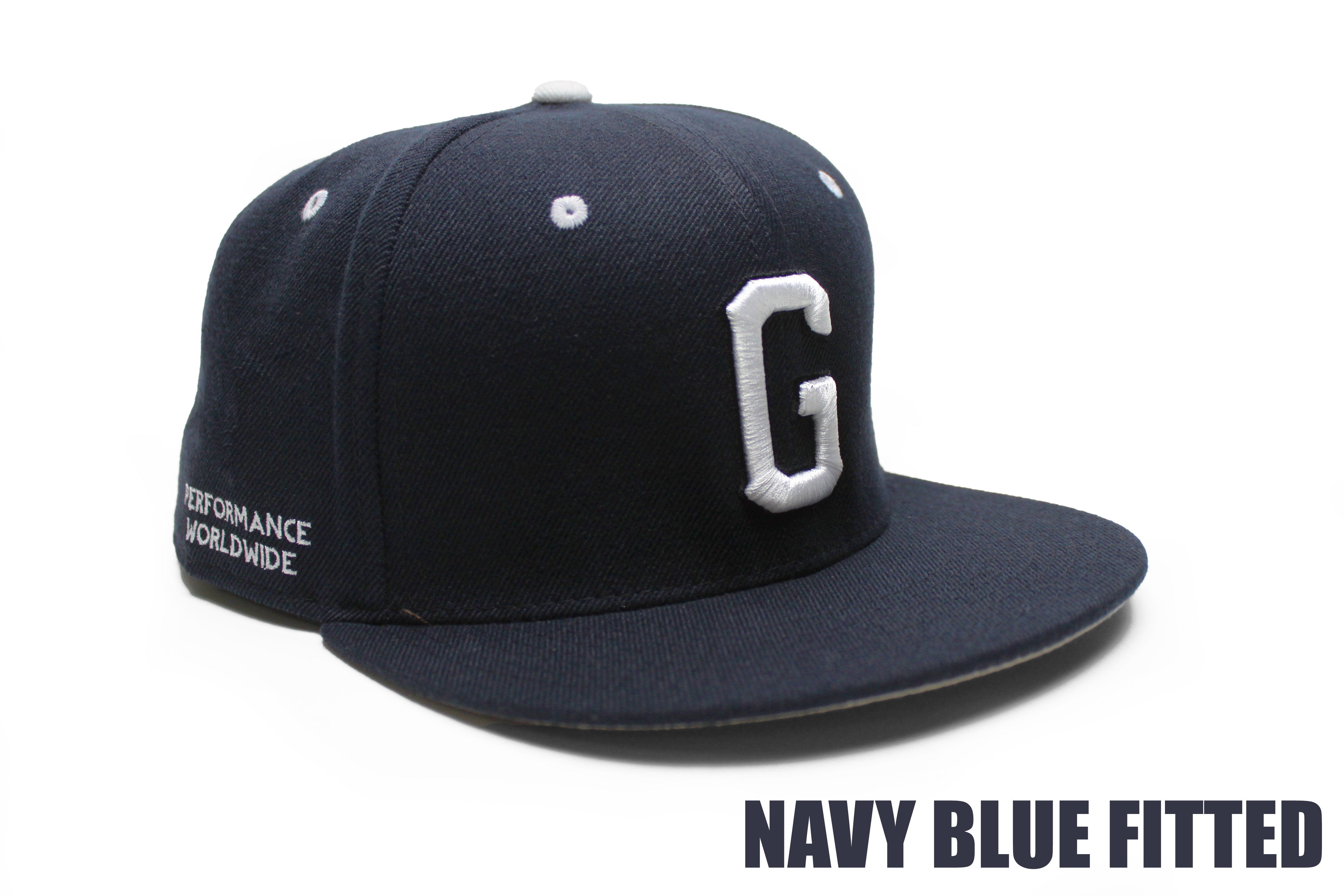 GReddy Varsity G Fitted Cap - Dark Navy Blue