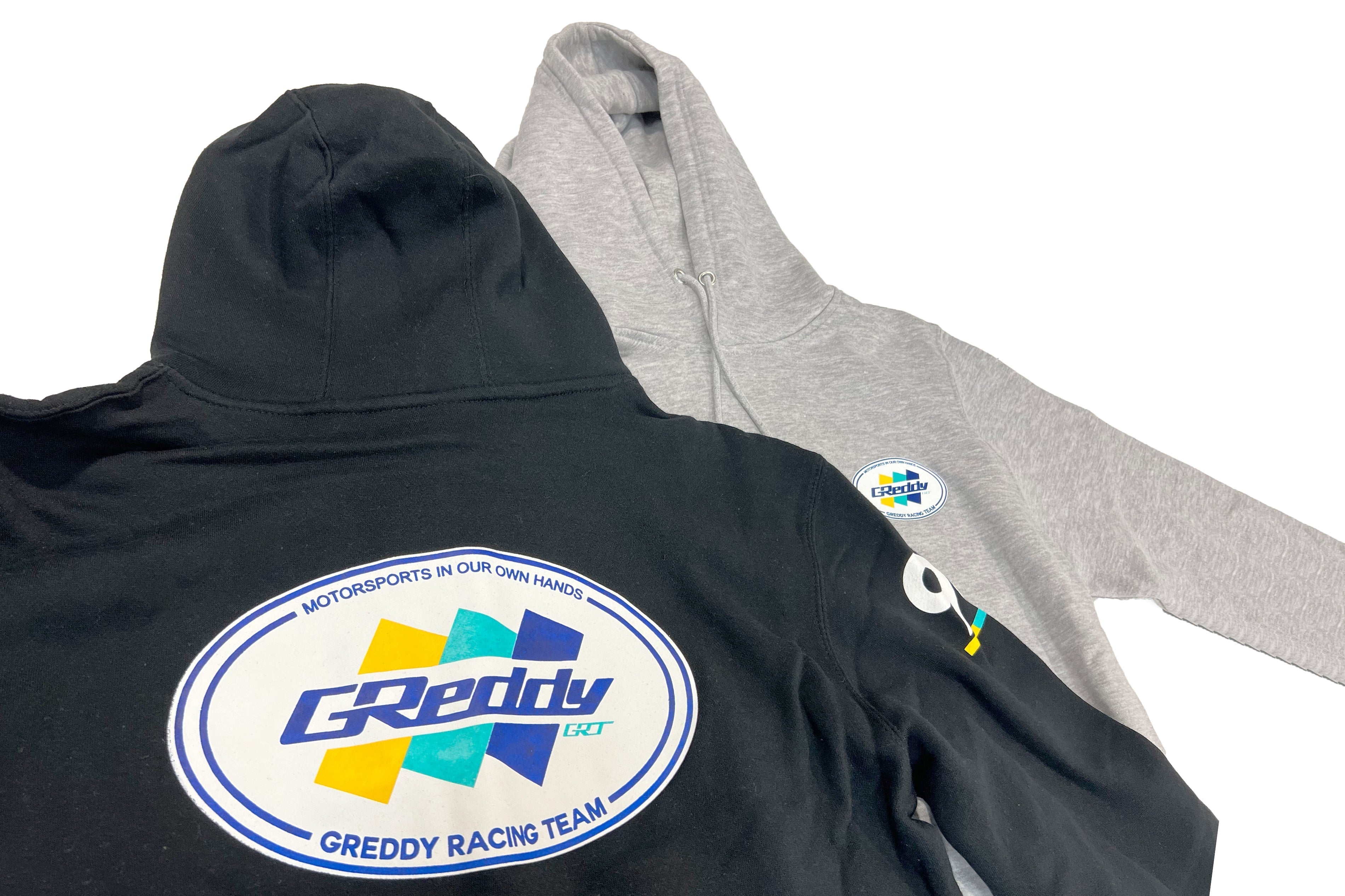 GReddy Racing Team Oval Logo Pullover Hood - Heather