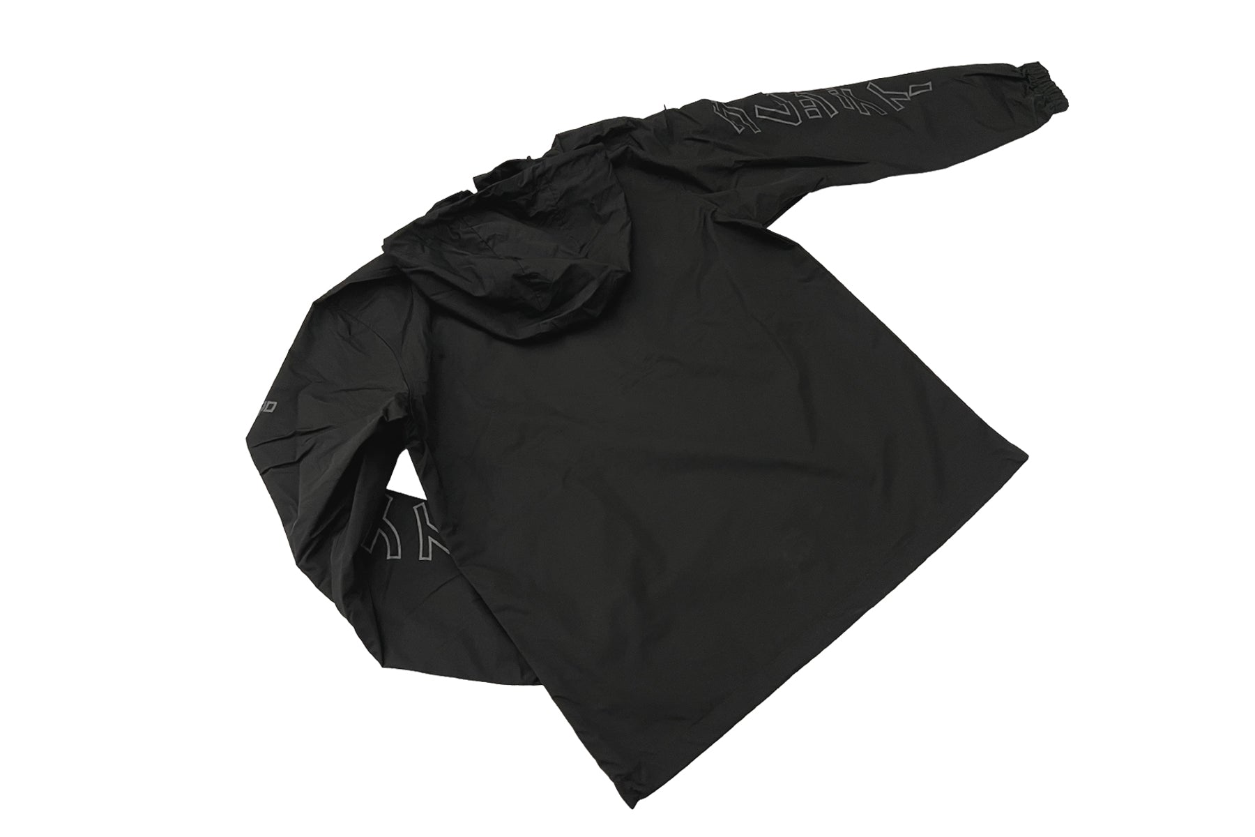 GReddy Understripe Nylon 1/4-Zip Hooded Jacket - Black