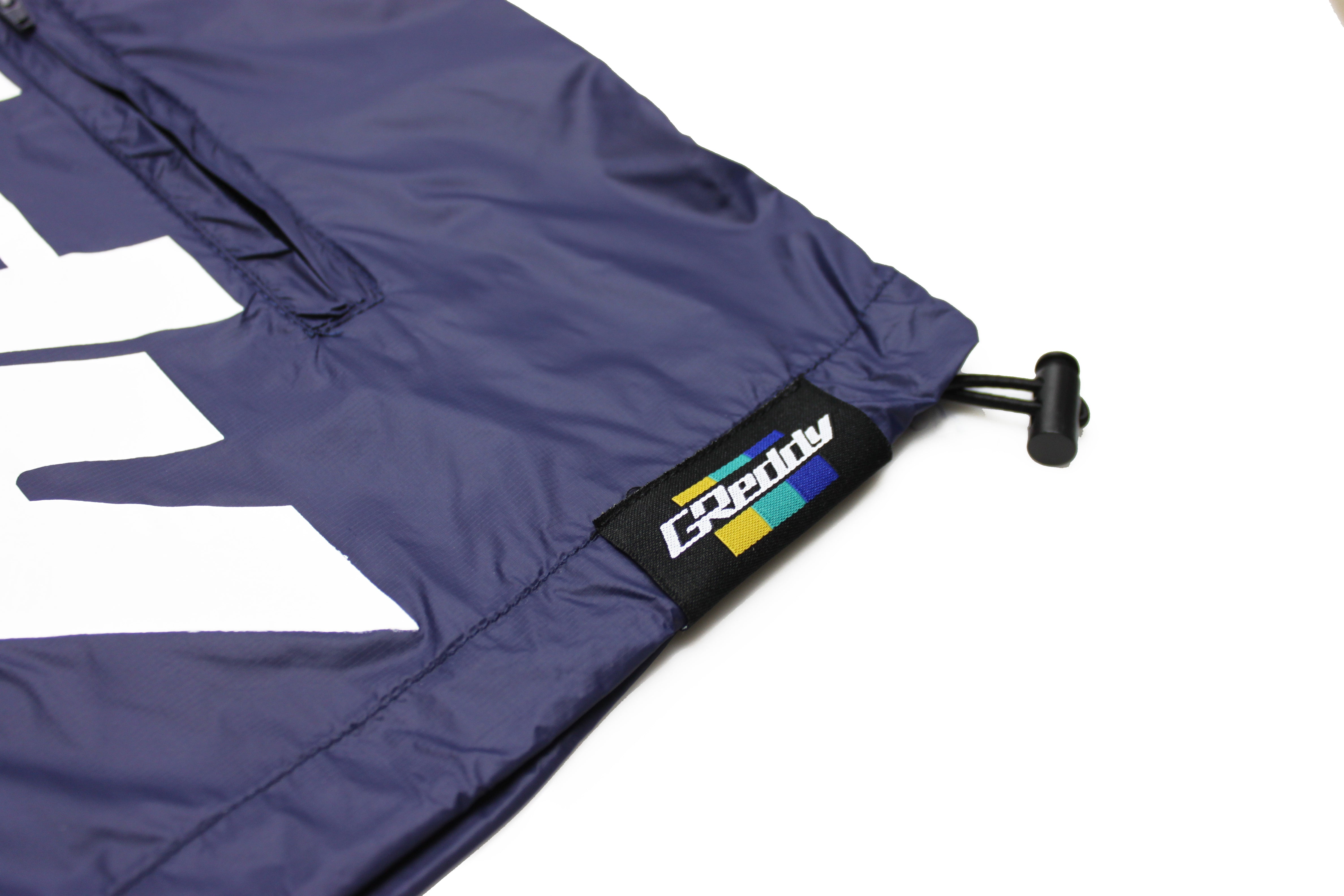 GReddy Extra Light-weight Pack-able Travel Nylon  Jacket - Tri-color