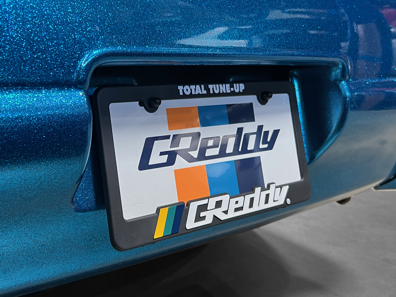 GReddy Total Tune Up  License Plate Frame - "Black-out" or "Color"