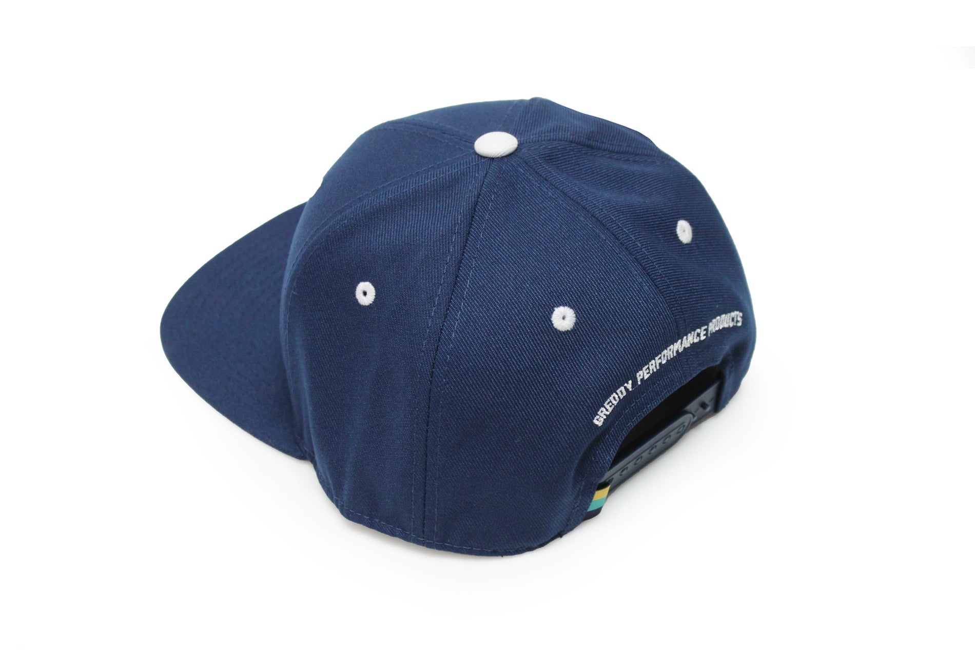GReddy 3-Color "G" Snap-Back Cap - Navy Blue