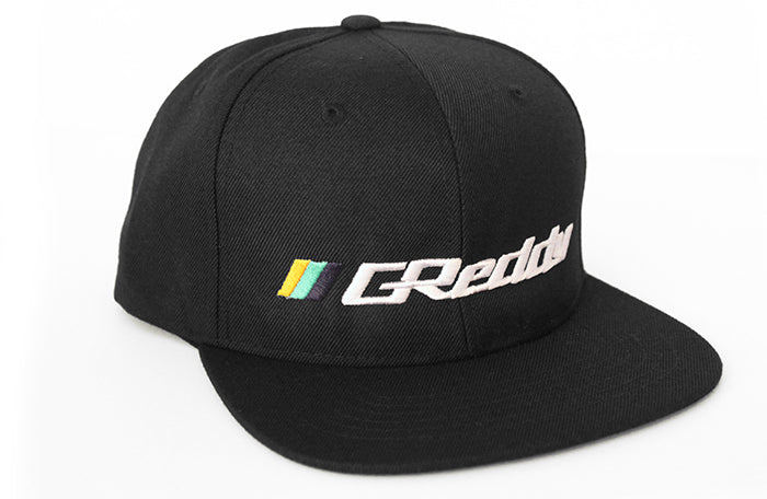 Forward Stripe GReddy Logo Snap-Back Cap - Black