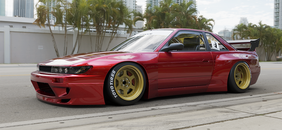 Pandem PS13 Silvia Aero  (V3)- Nissan Silvia Coupe