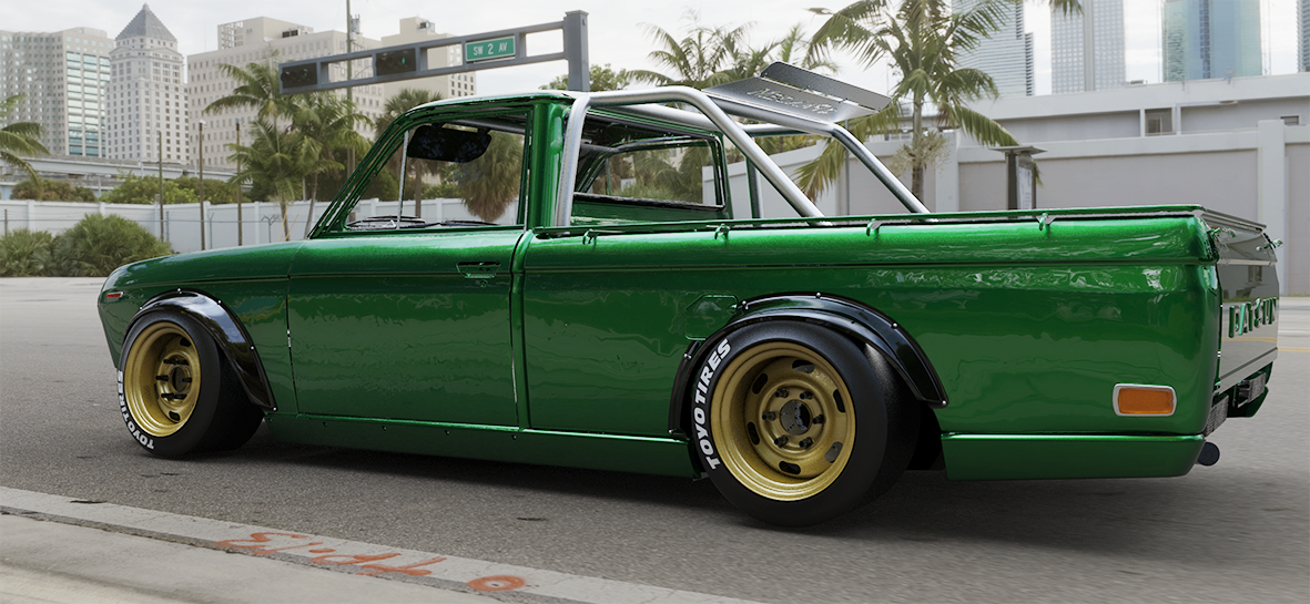 Pandem 521 Aero - Datsun (521) Pick-up