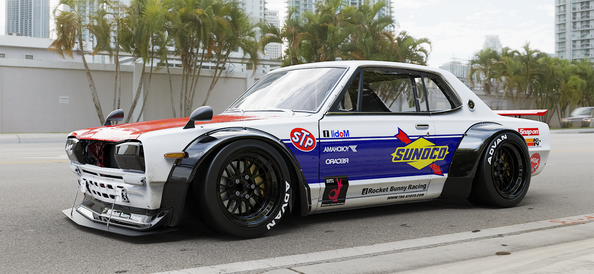 Pandem KPGC10 Aero (V1) (V2) - Nissan Hakosuka