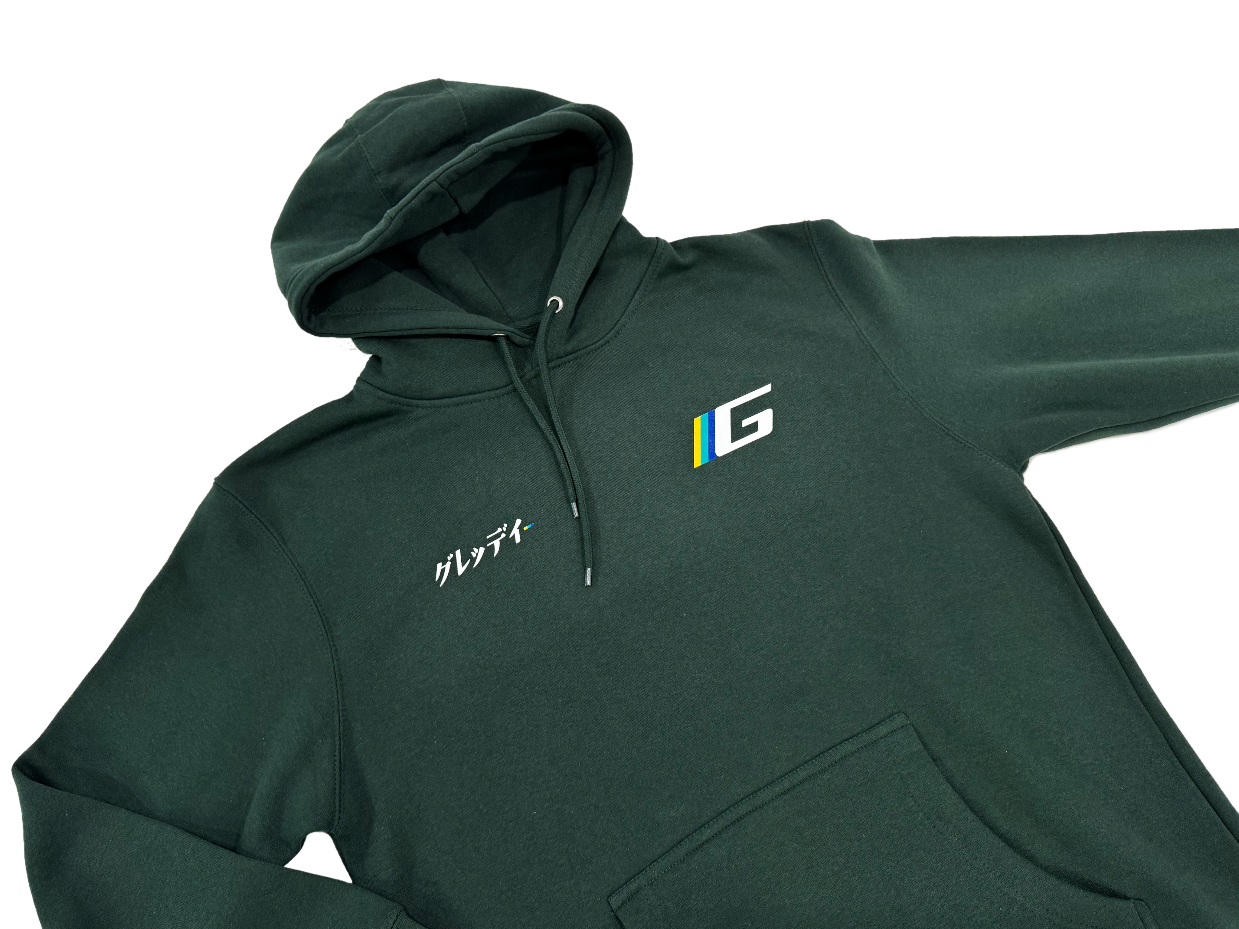 GReddy "94" Pullover Hood - Sports Green