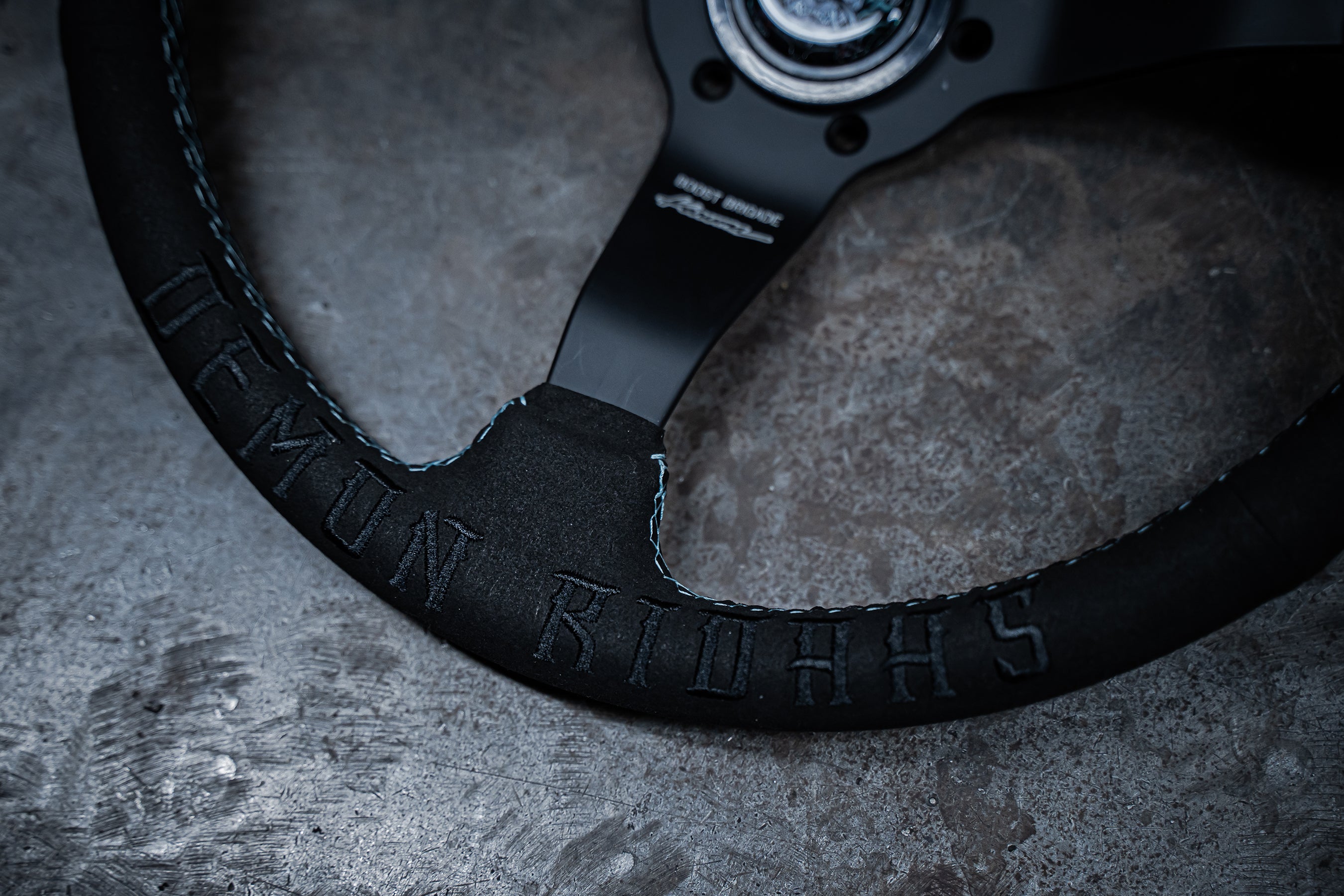 Boost Brigade x Karuma  Demon Ridahs Steering Wheel - Limited - Releasing Sun. 11/24 - 12noon PST