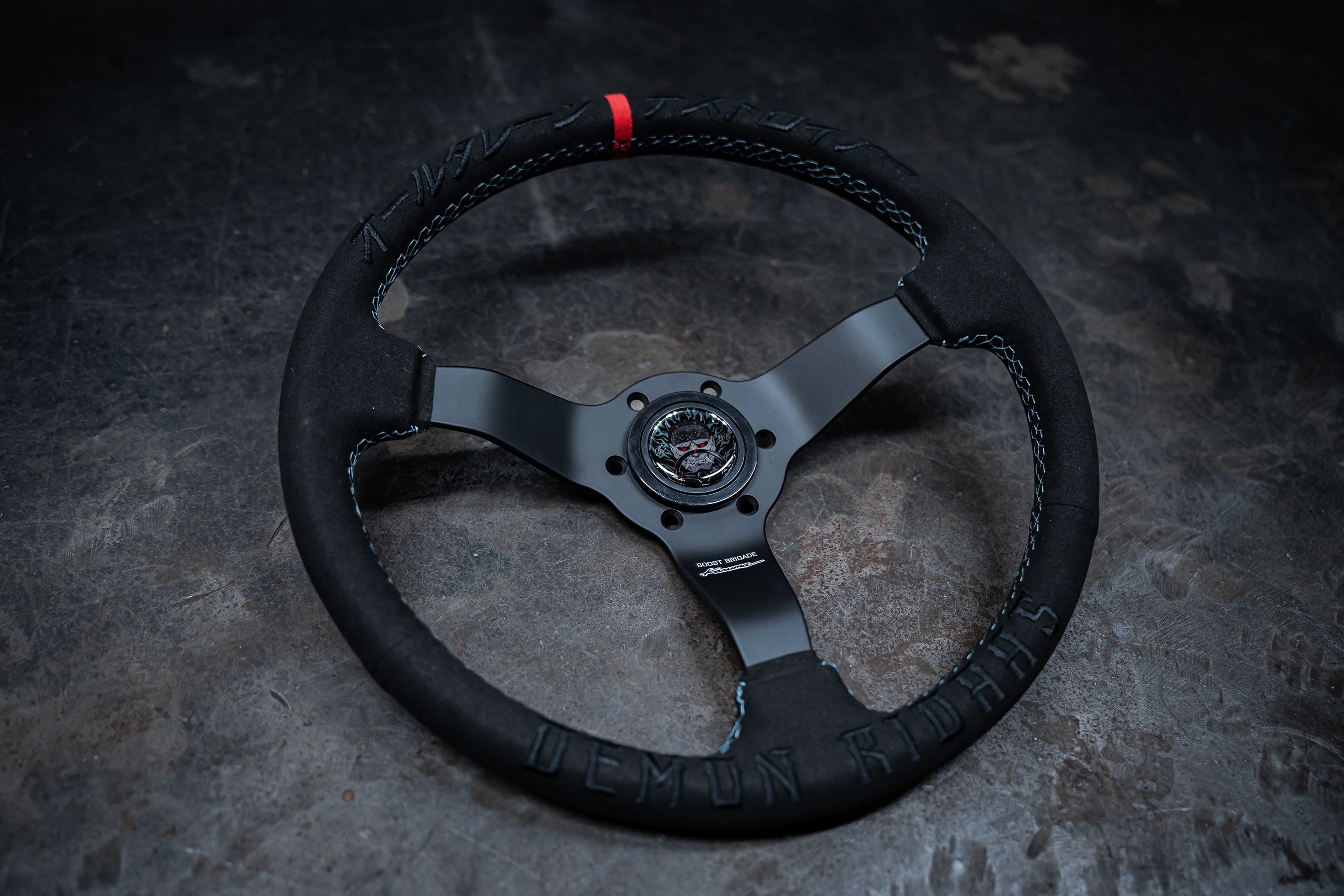 Boost Brigade x Karuma  Demon Ridahs Steering Wheel - Limited Ed. 300pcs world-wide