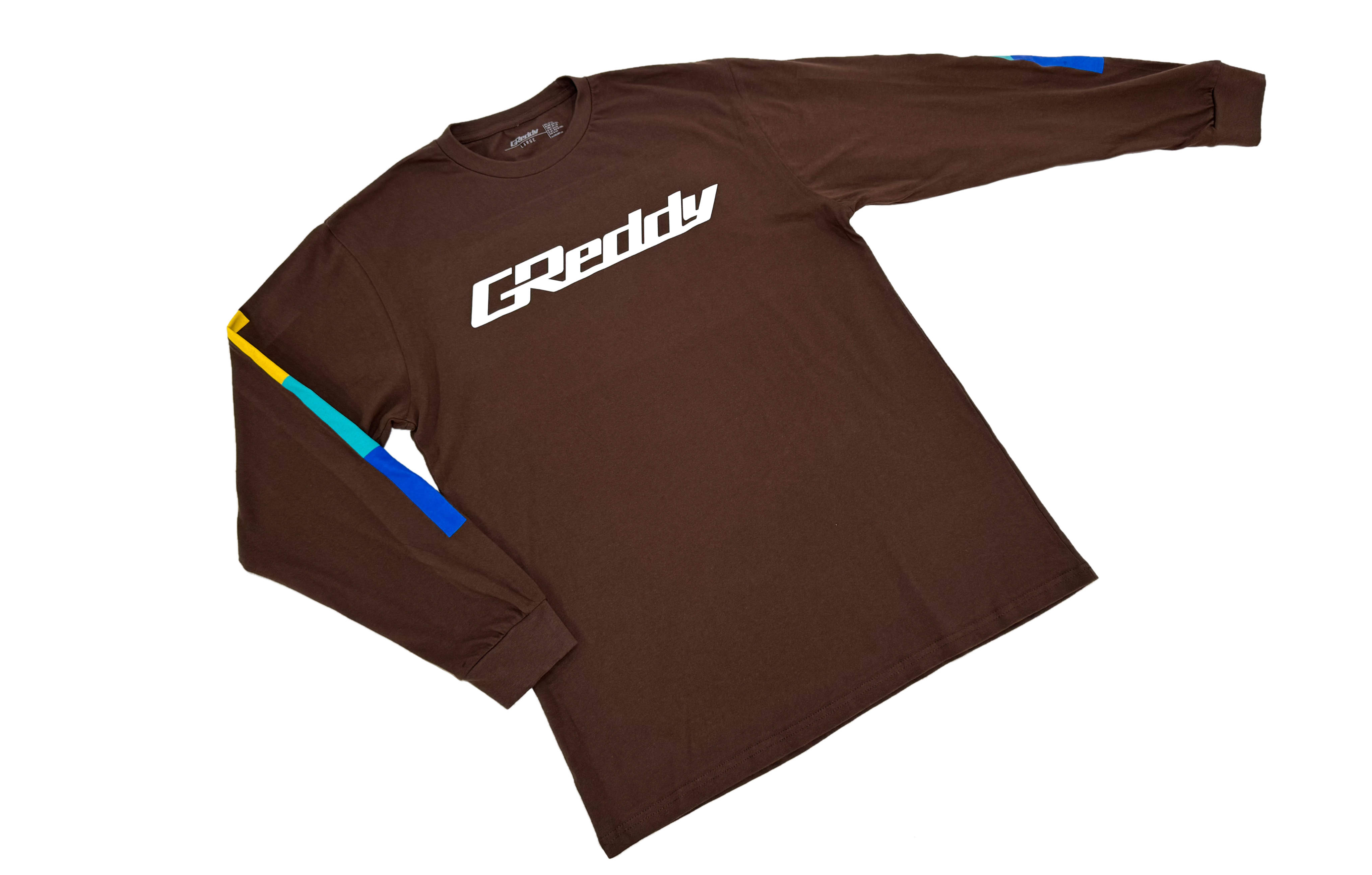 GReddy OG Long Sleeve Tee - Chestnut