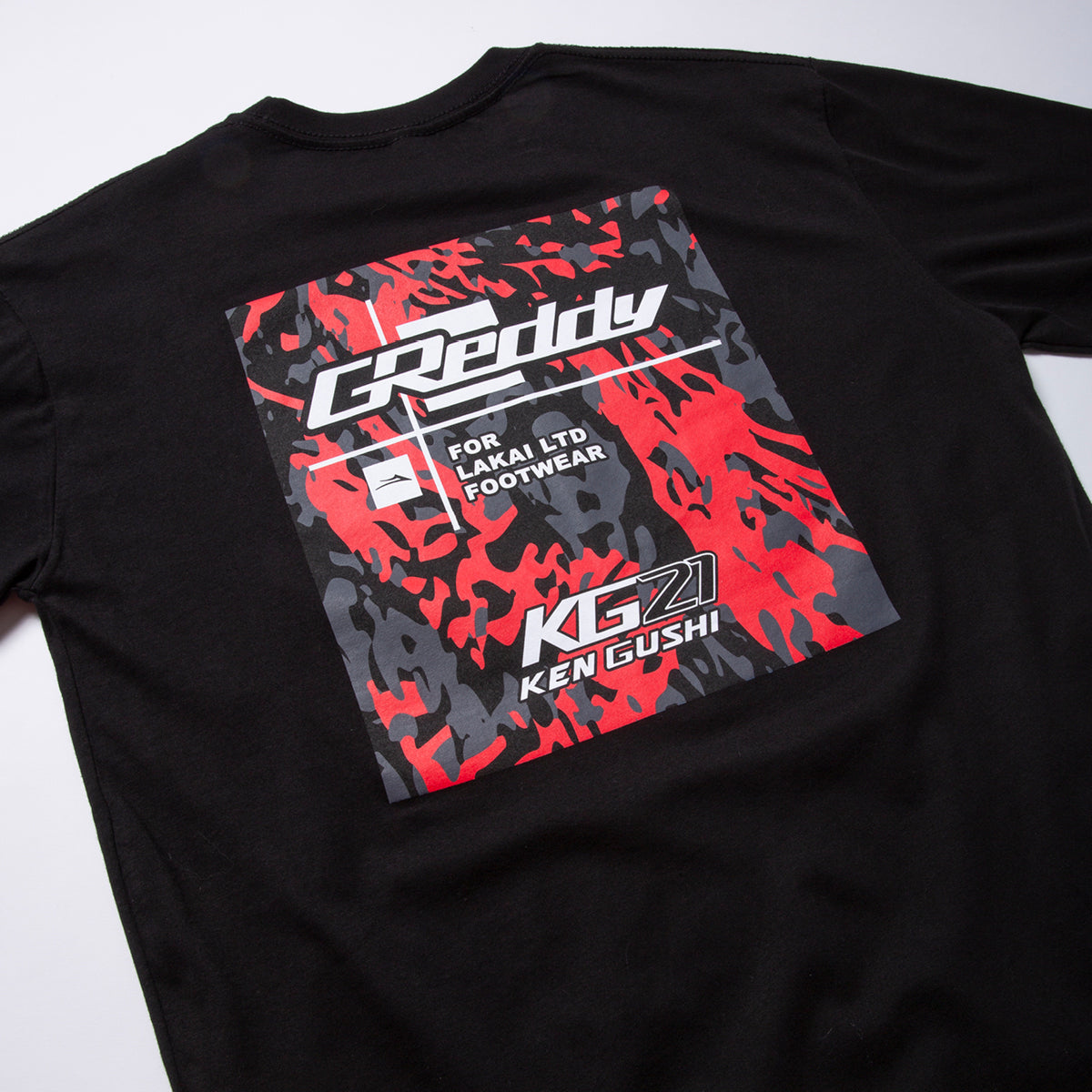 Lakai x GReddy KG21 Tee  - Black  (Limited Stock)