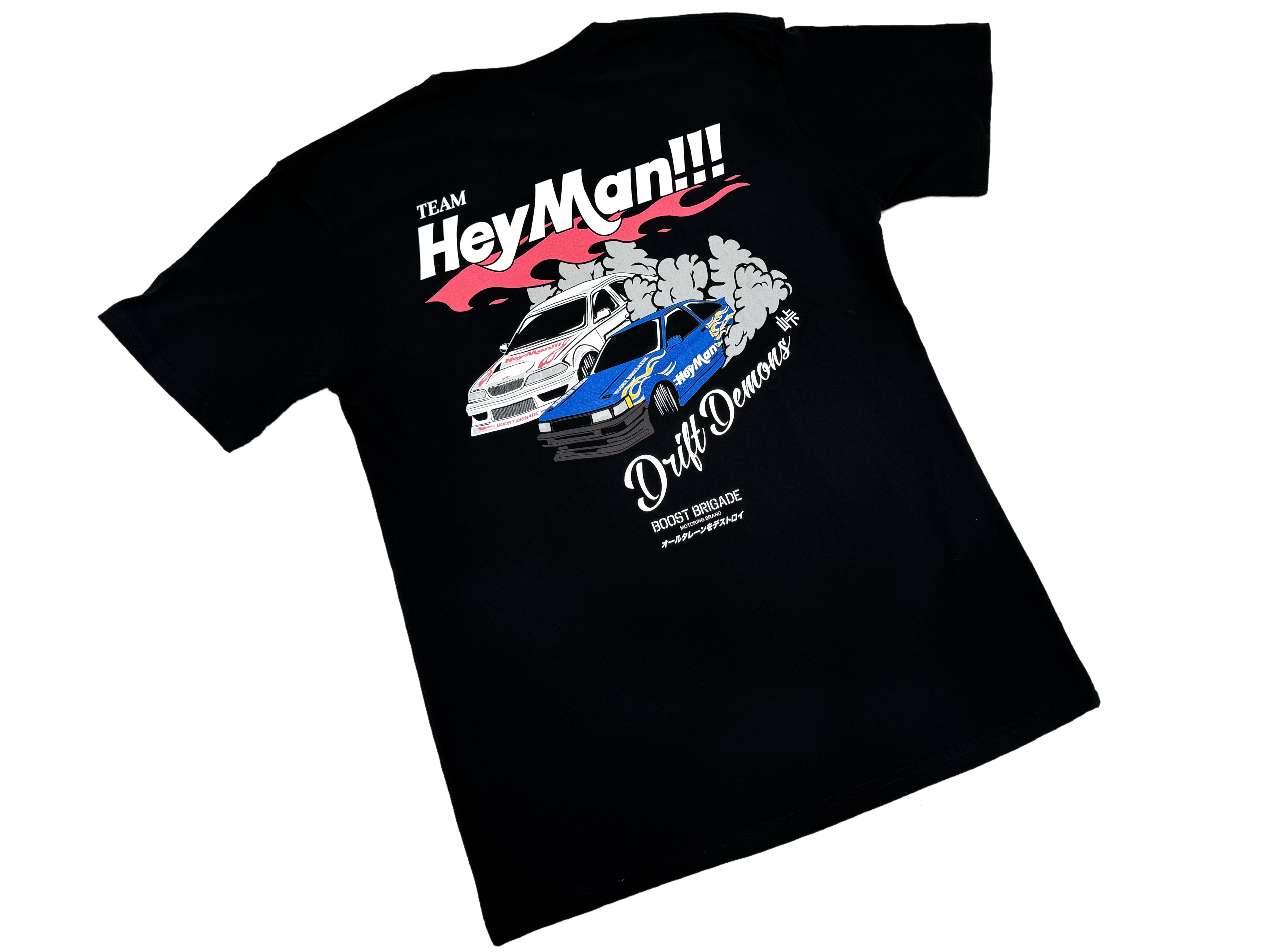 Boost Brigade X HeyMan Tee - Black