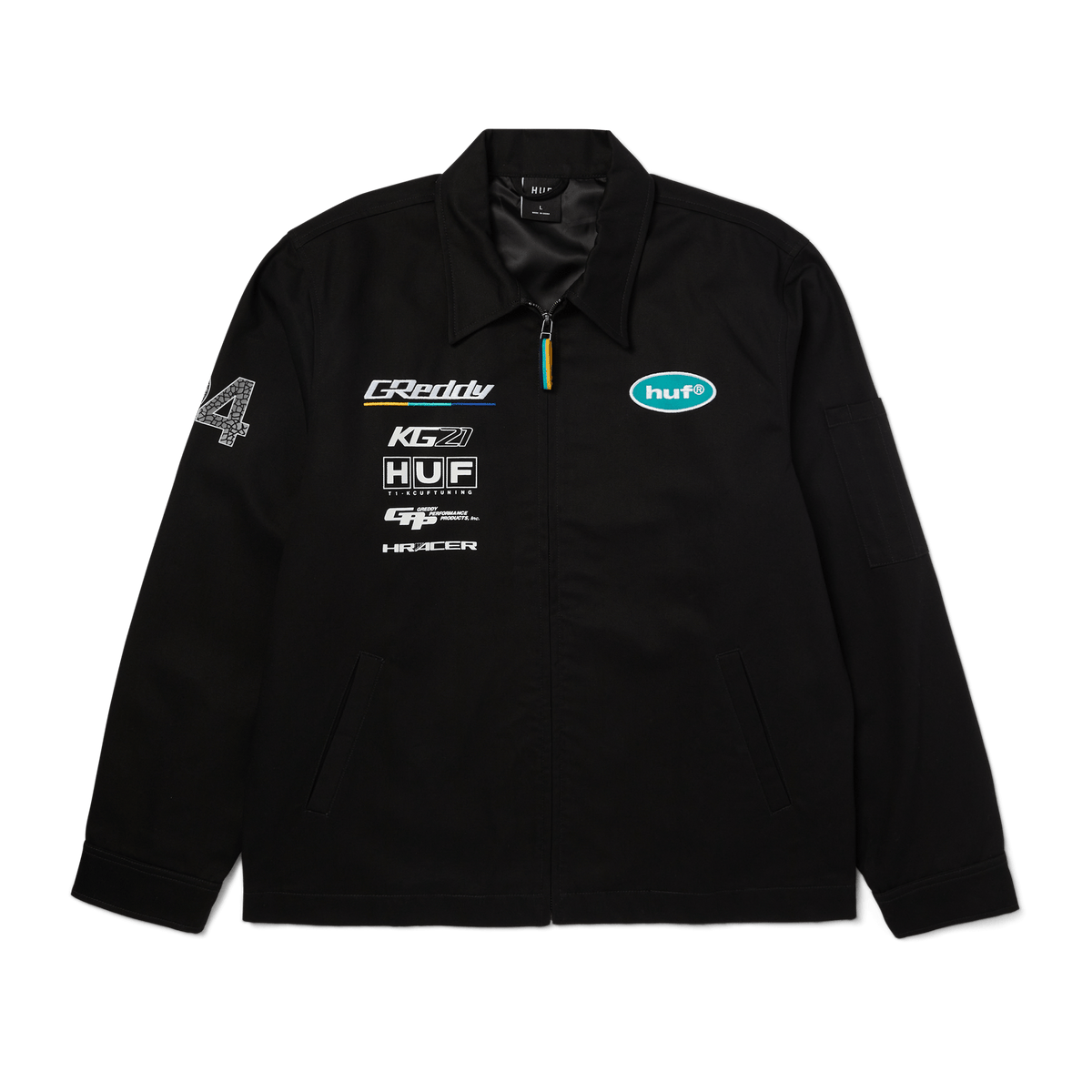 HUF x GReddy Performance Formula Jacket - Black