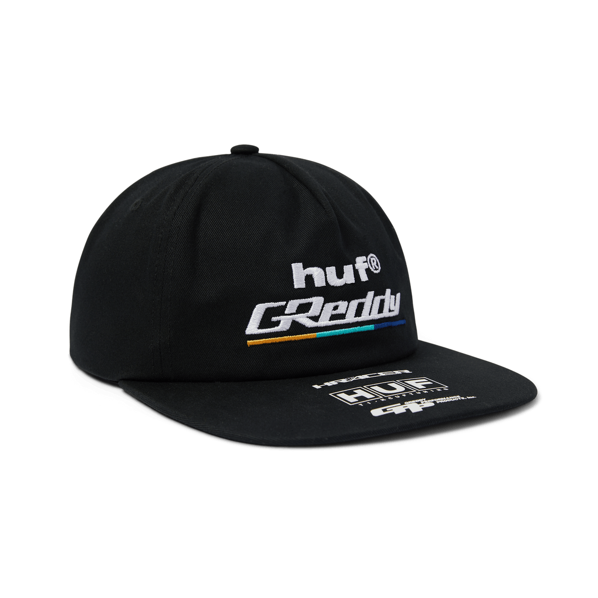 HUF x GReddy Formula Snapback Hat - Black