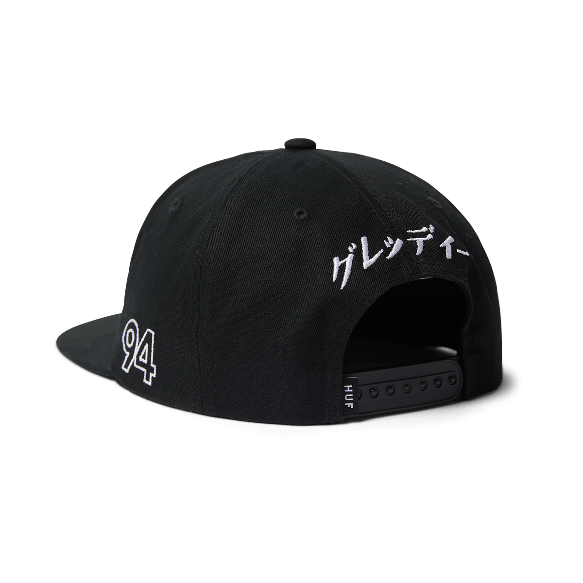 HUF x GReddy Formula Snapback Hat - Black