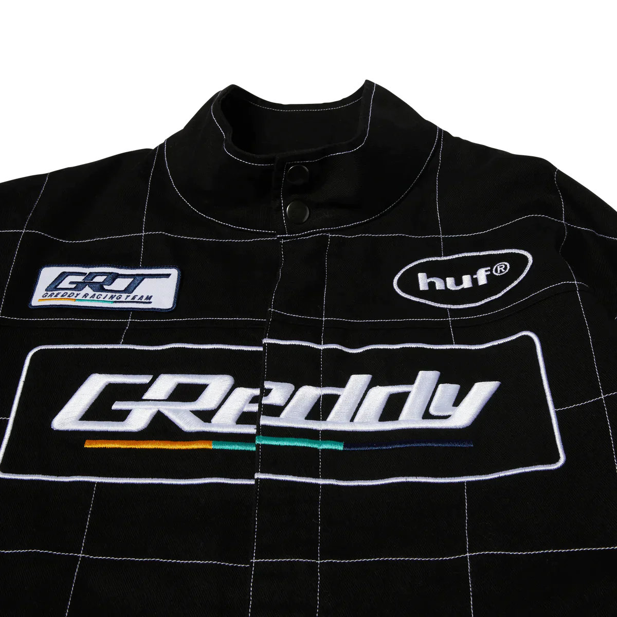 HUF x GReddy Racing Team Jacket - Black
