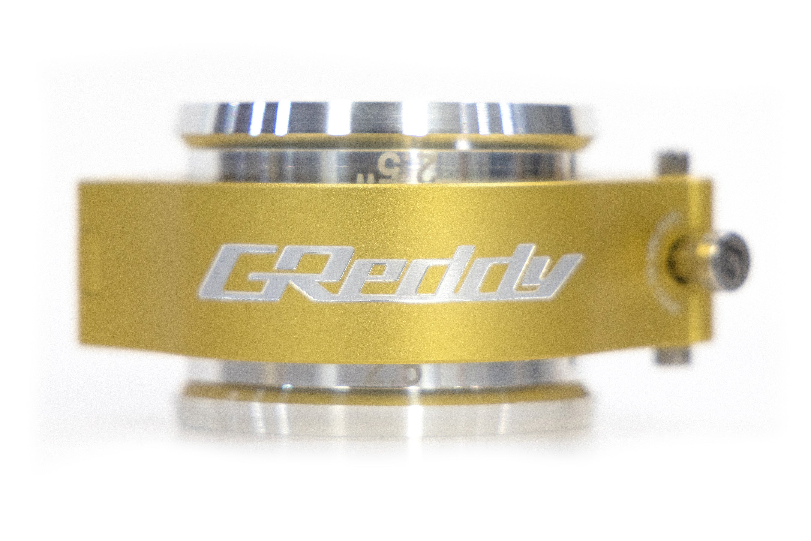GREDDY 50mm BOOST TUBE CLAMP WITH WELD-ON RINGS (GOLD) - (22420200)