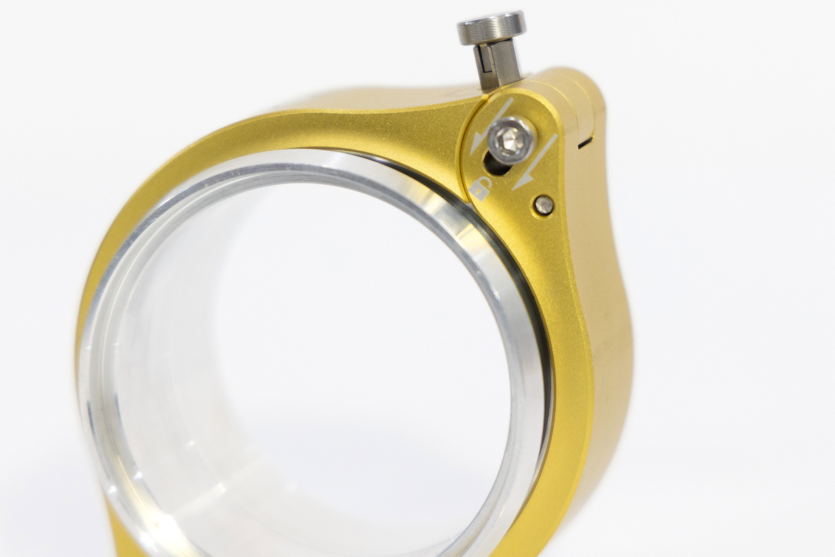 GREDDY 60mm BOOST TUBE CLAMP WITH WELD-ON RINGS (GOLD) - (22420236)