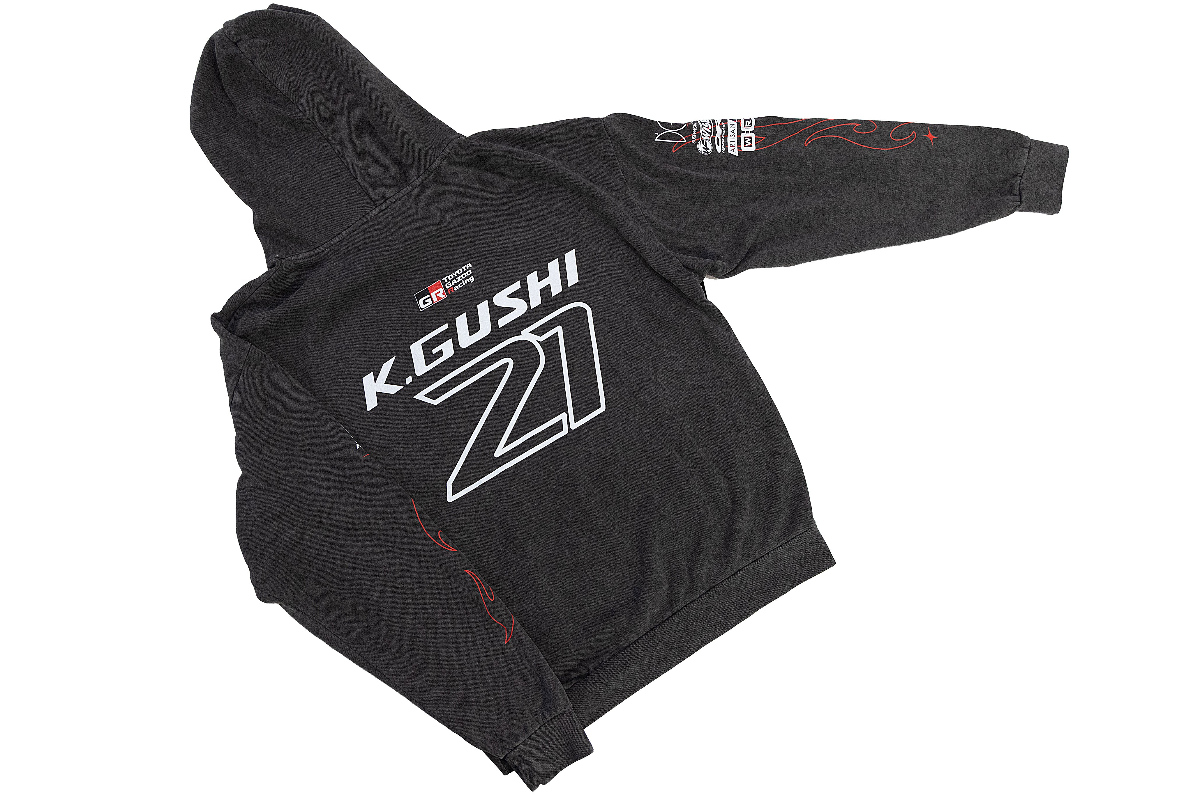 2026 K.Gushi Team Hood - Pigment Black