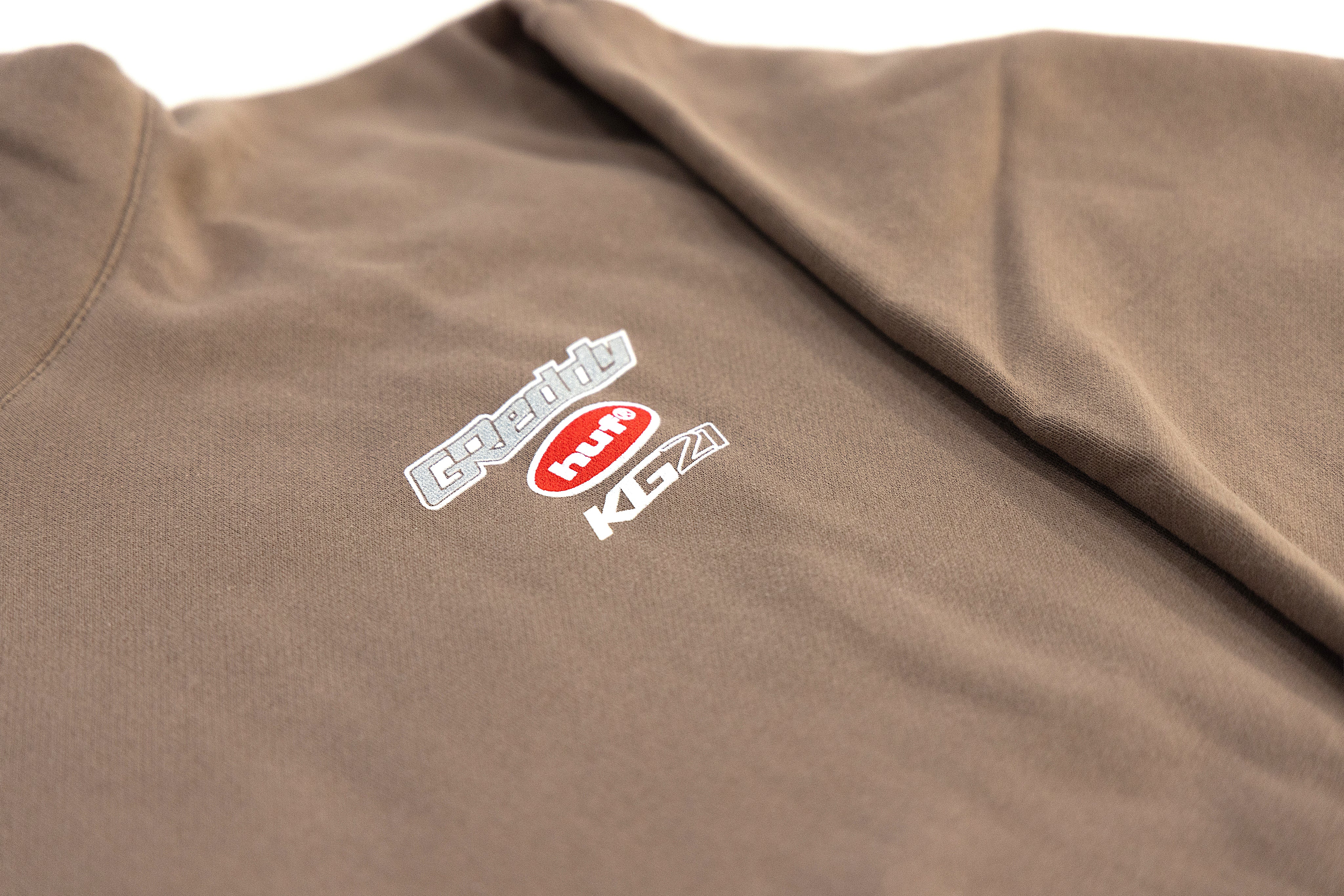 HUF X Ken Gushi Hood - Clay
