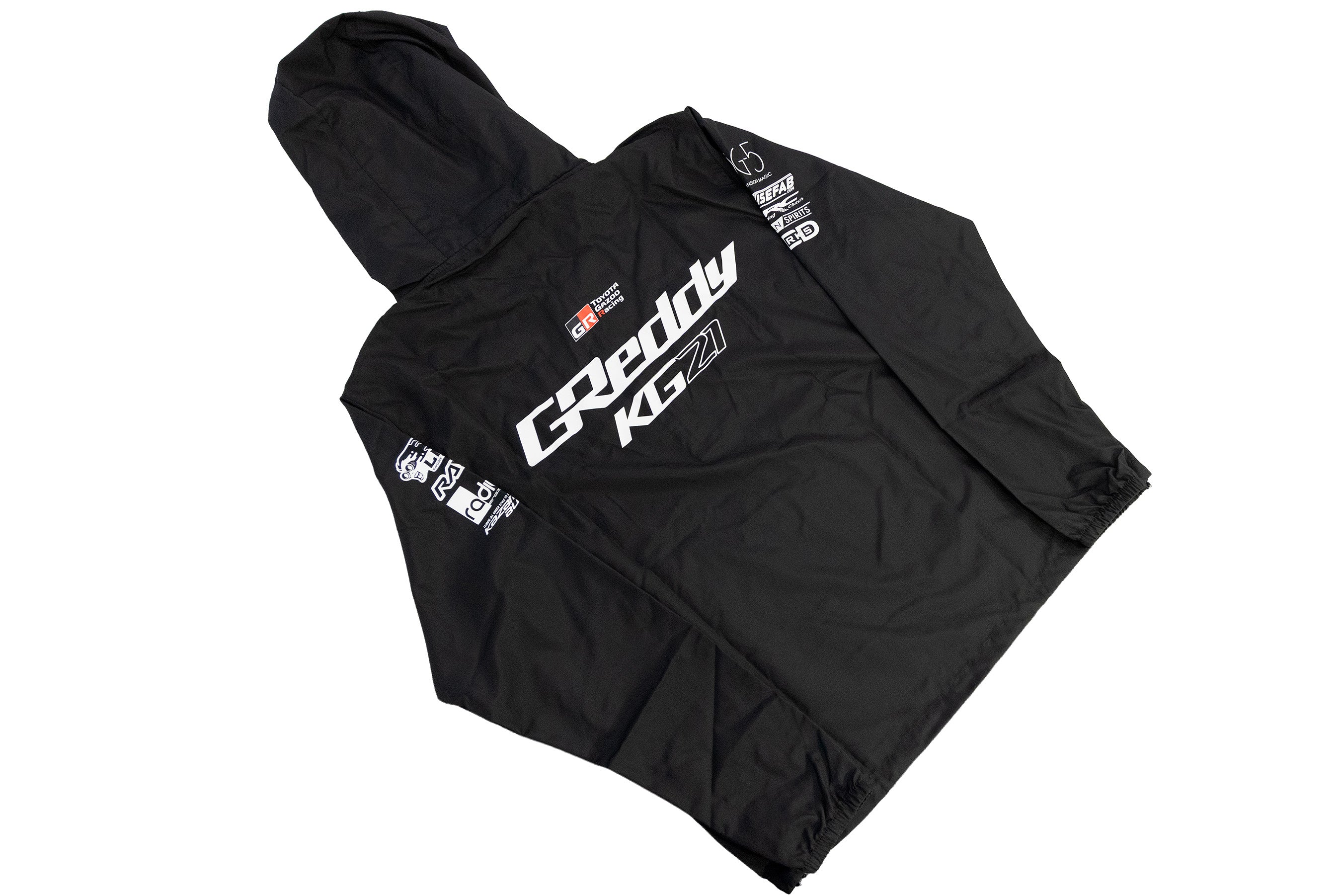 2026 K.Gushi Team Nylon Pullover - Black