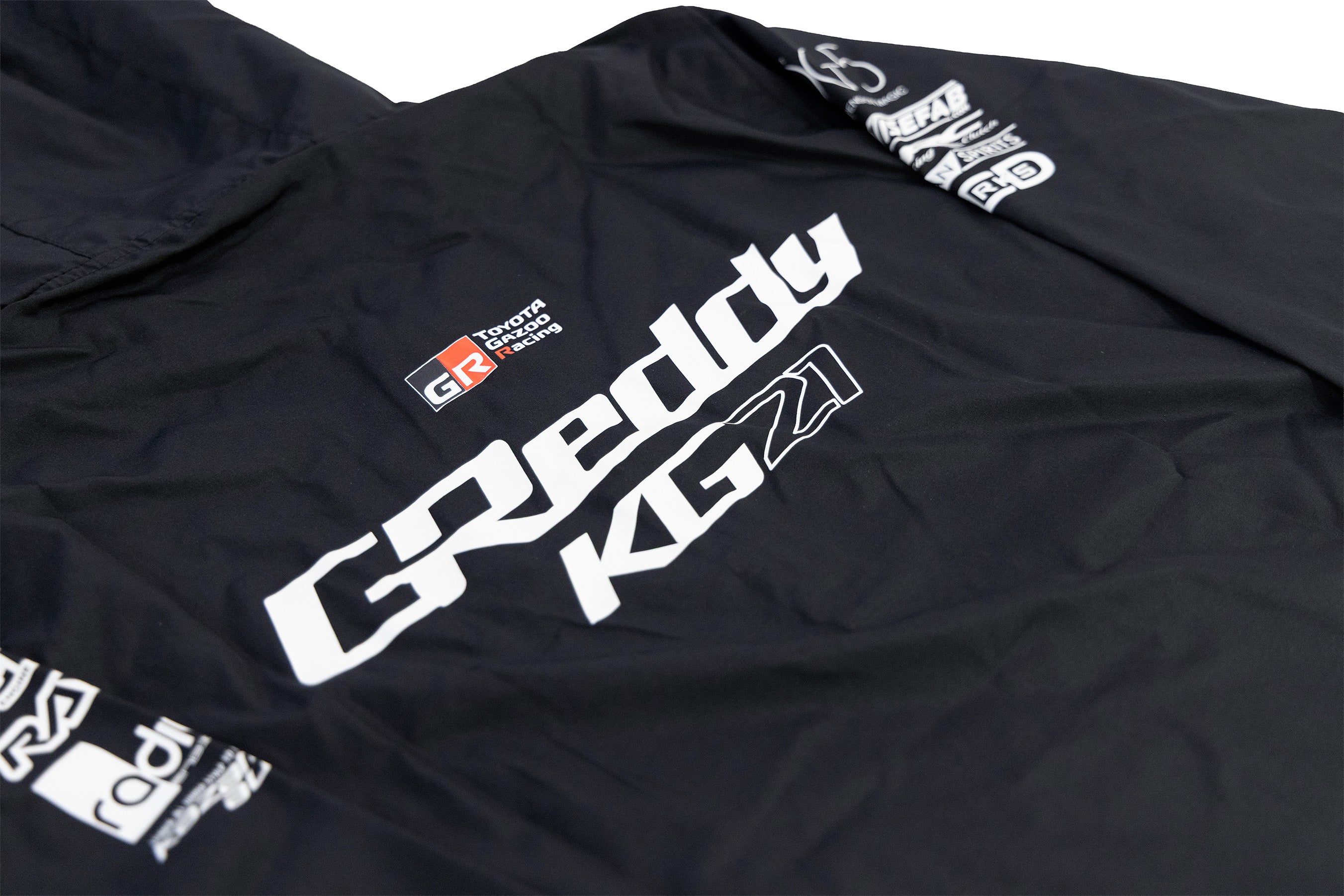 2026 K.Gushi Team Nylon Pullover - Black