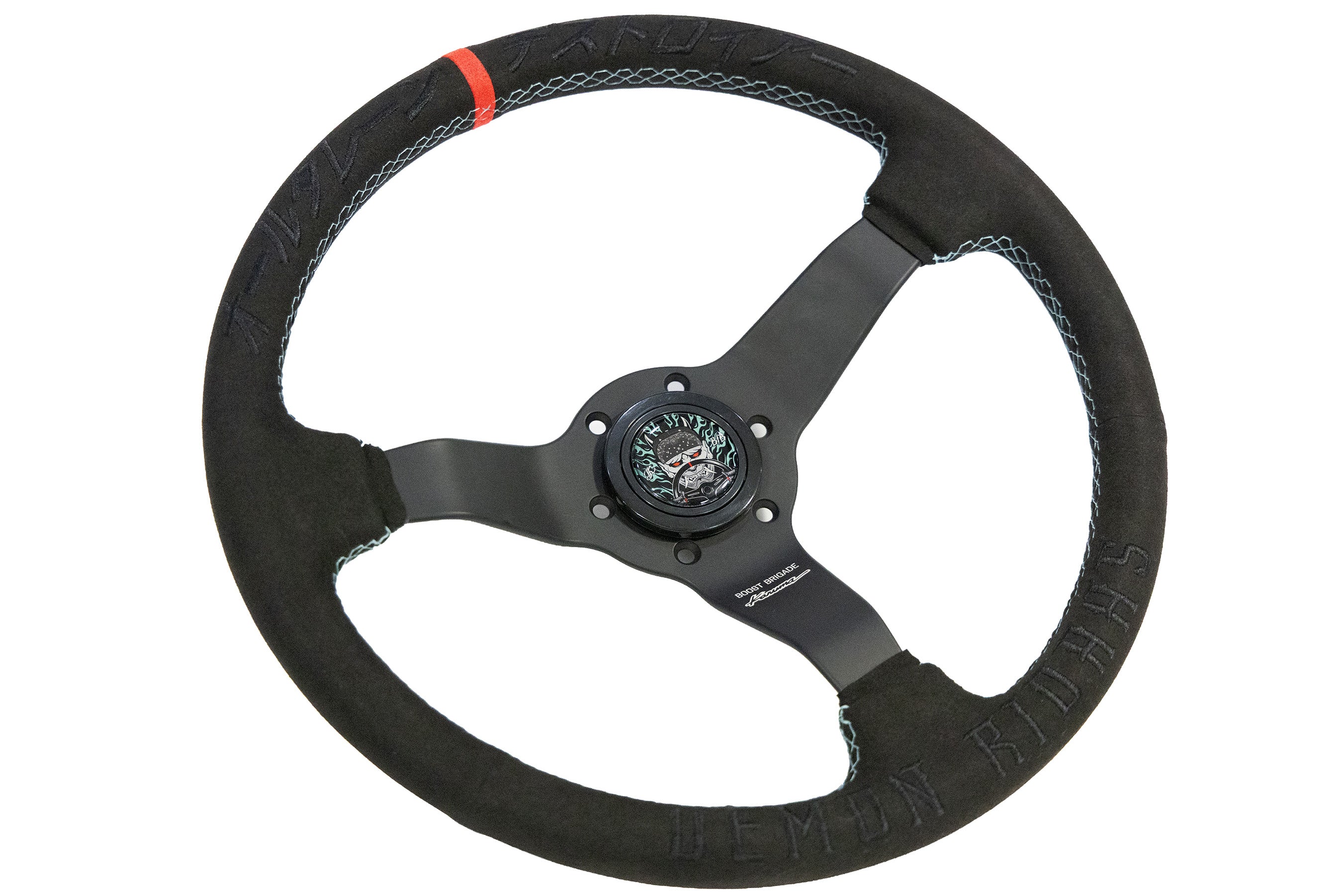 Boost Brigade x Karuma  Demon Ridahs Steering Wheel - Limited Ed. 300pcs world-wide