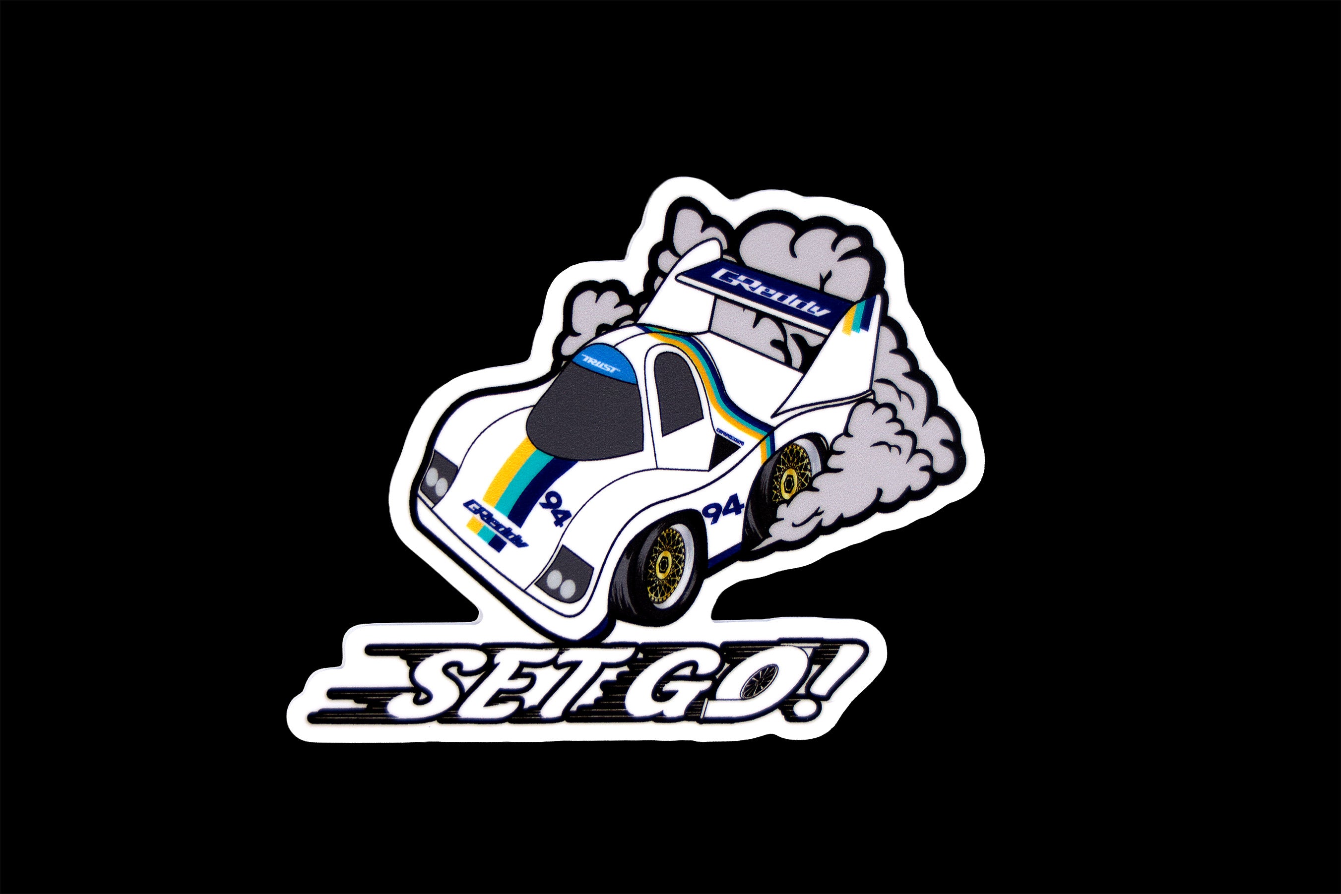 GReddy Set Go! - Sticker Pack
