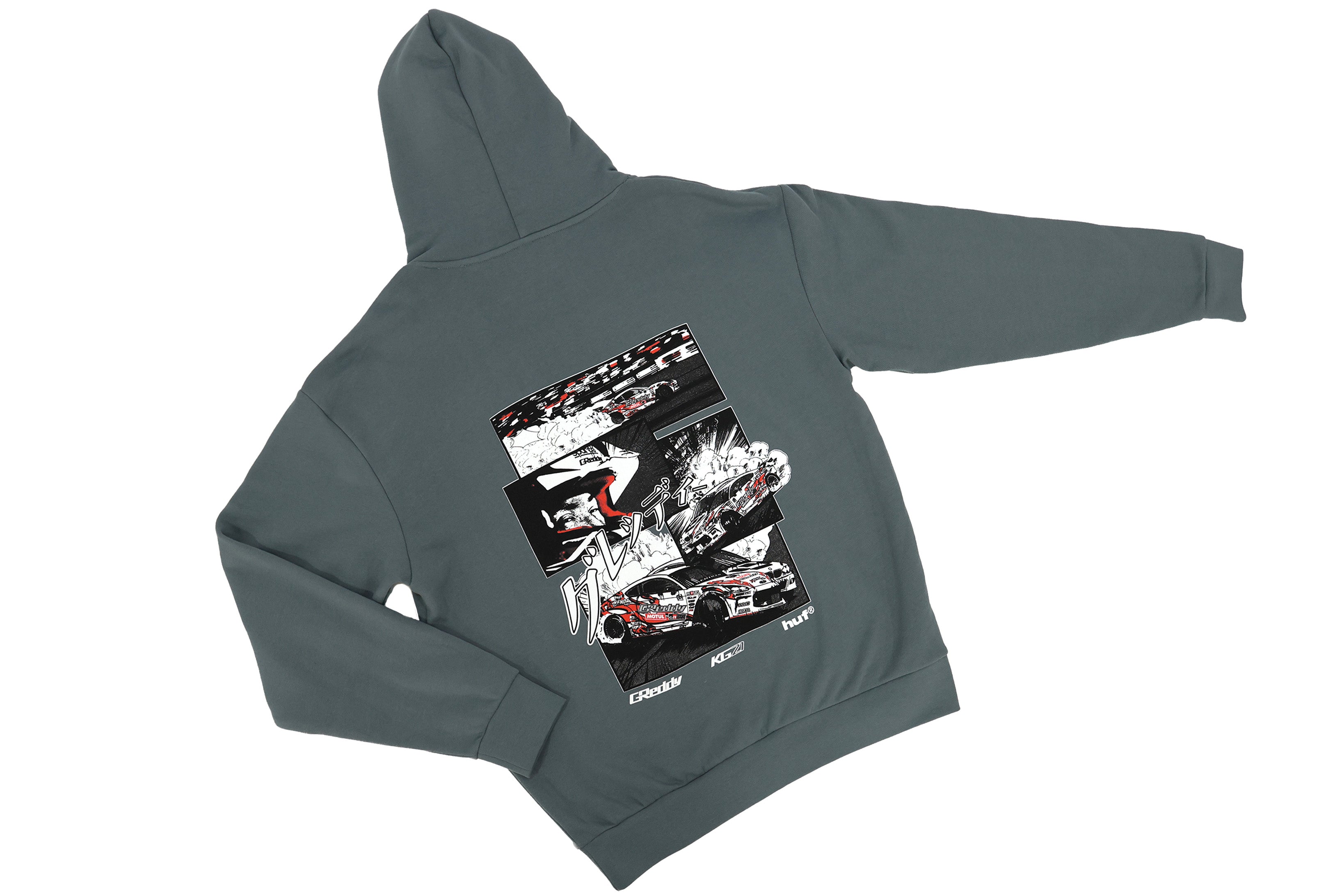 GReddy X HUF Reveal Hood(s)- Blue Magic
