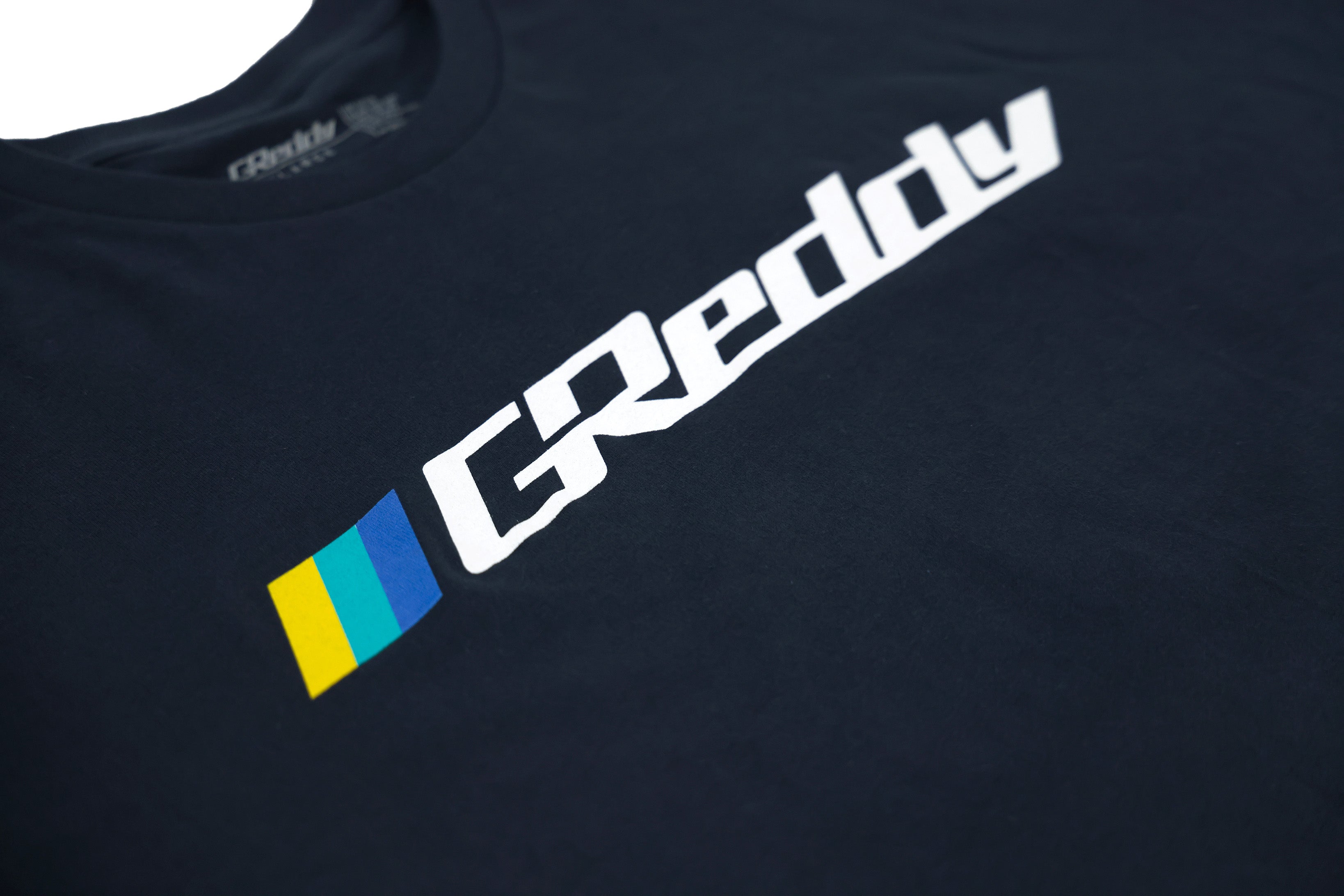GReddy OG Logo Tee (with 3 stripes) - Navy