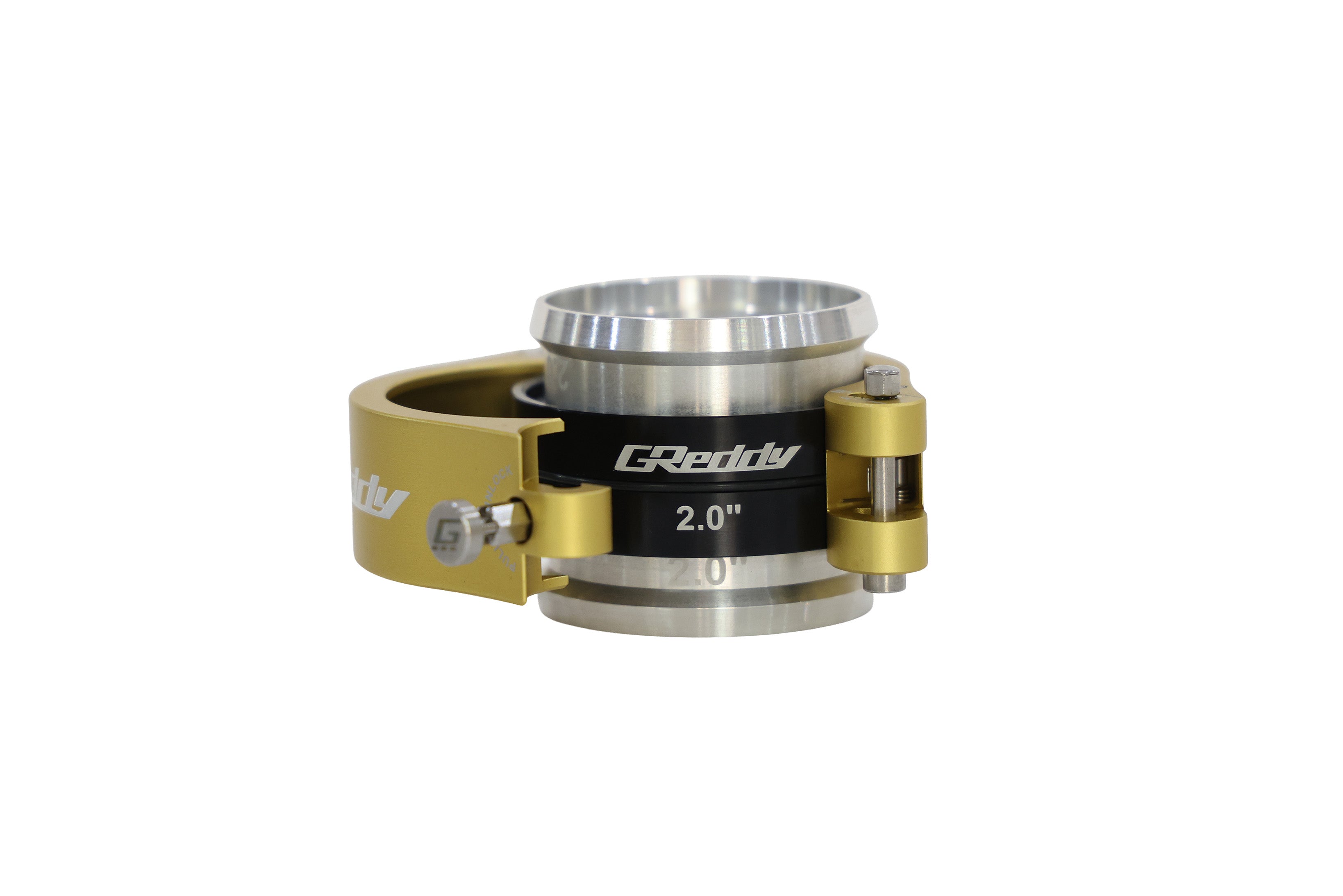 GReddy Boost Tube Clamp Set(s) - Aluminum/Gold - new sizes available now!