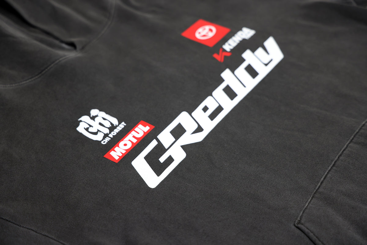 2026 K.Gushi Team Hood - Pigment Black